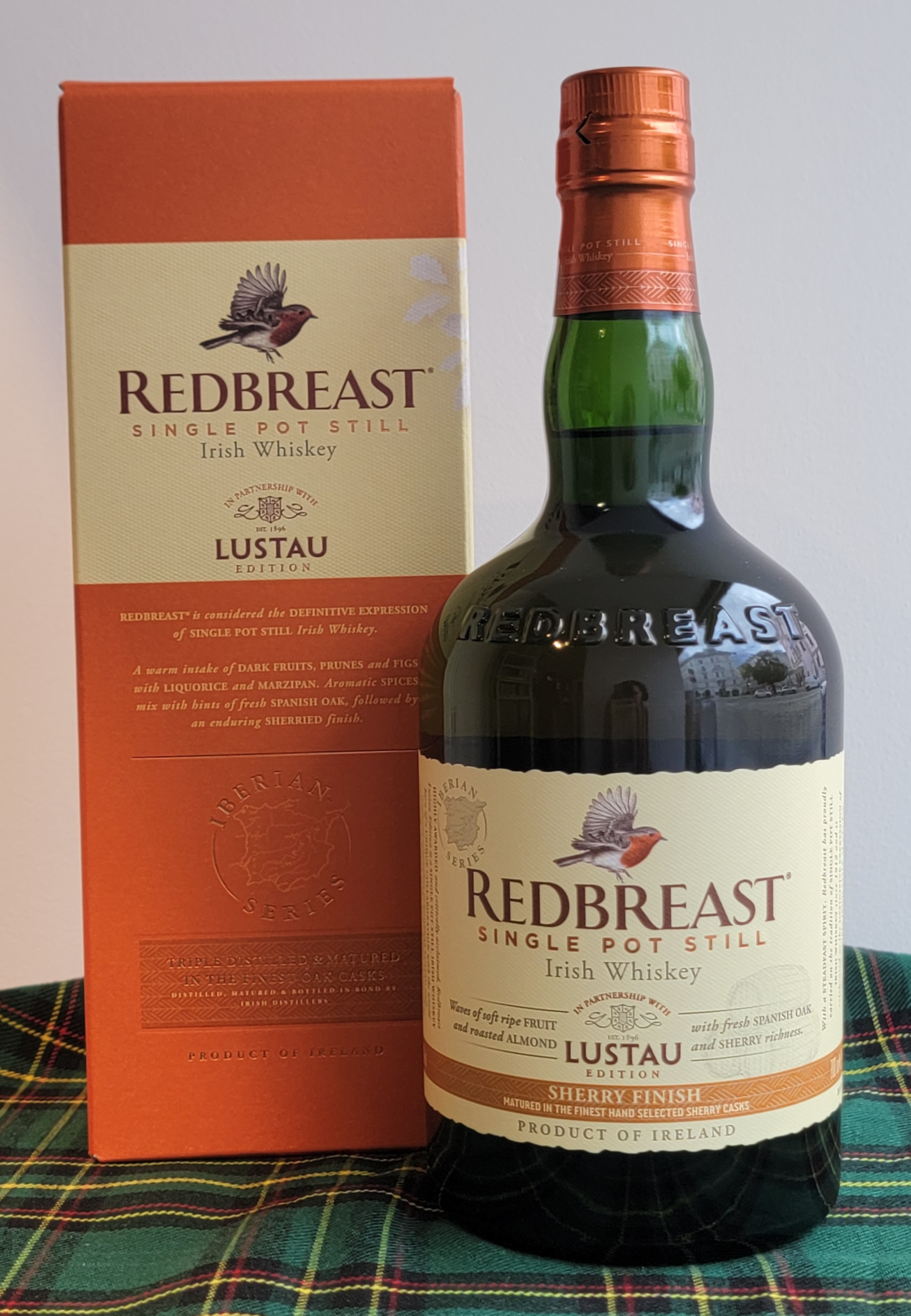 Redbreast Lustau Edition Single Pot Still Irish Whiskey Sherry Finish 