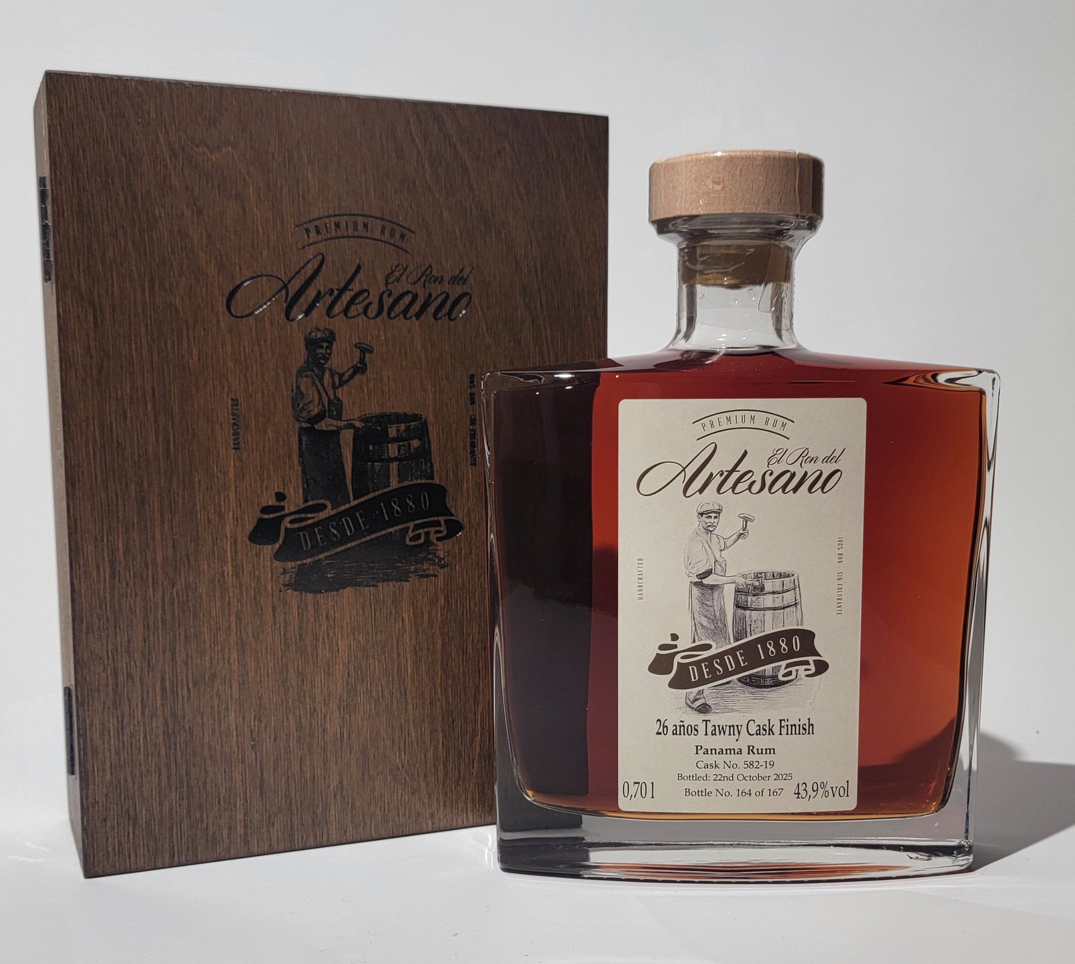 El Ron del Artesano 26 Years Old - Tawny Port Cask Finish