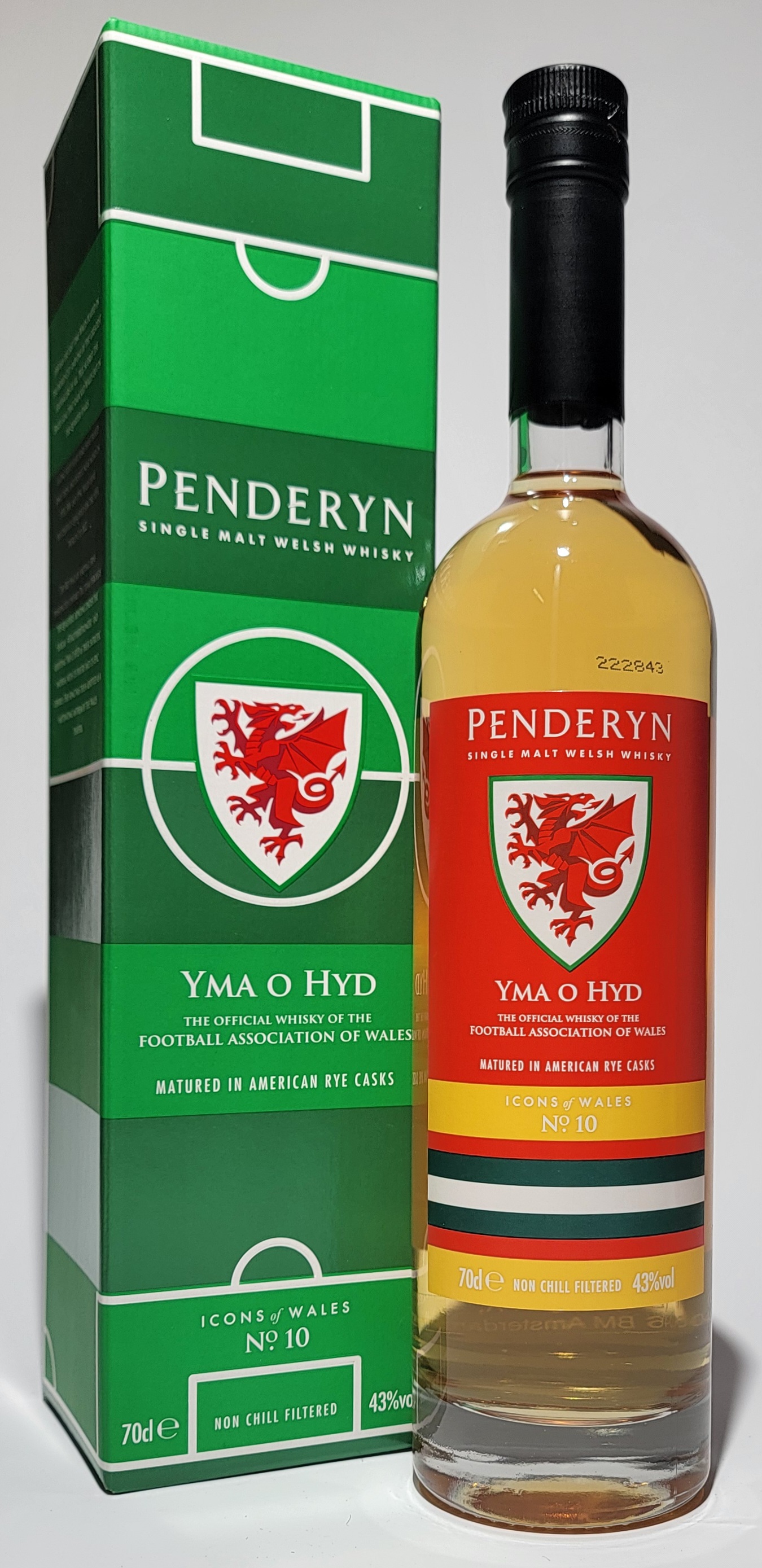 Penderyn 'Icons of Wales' No.10 MYA O HYD