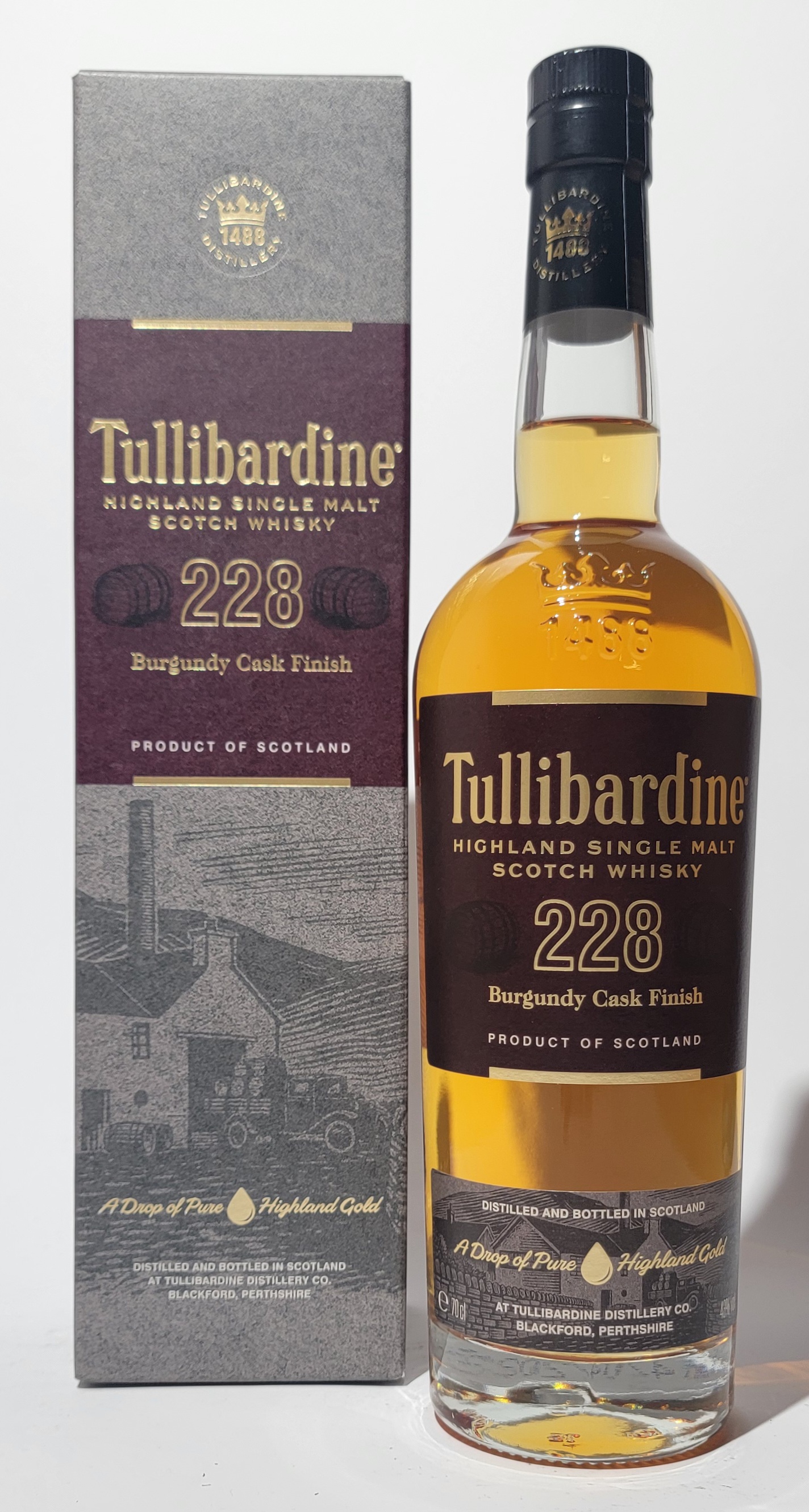 Tullibardine 228 Burgundy