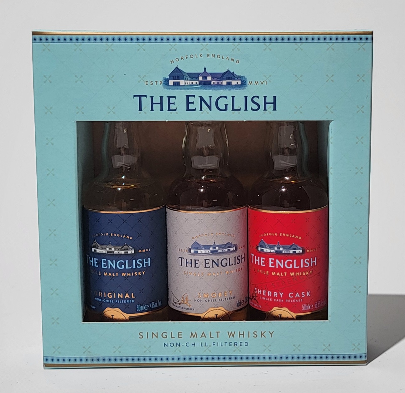 The English Distillery Gift Tripack - Mini