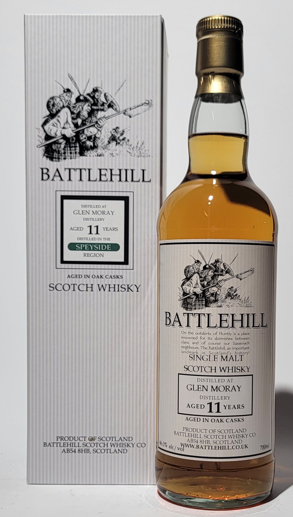 Duncan Taylor 'Battlehill' Glen Moray 2008 11 Years Old