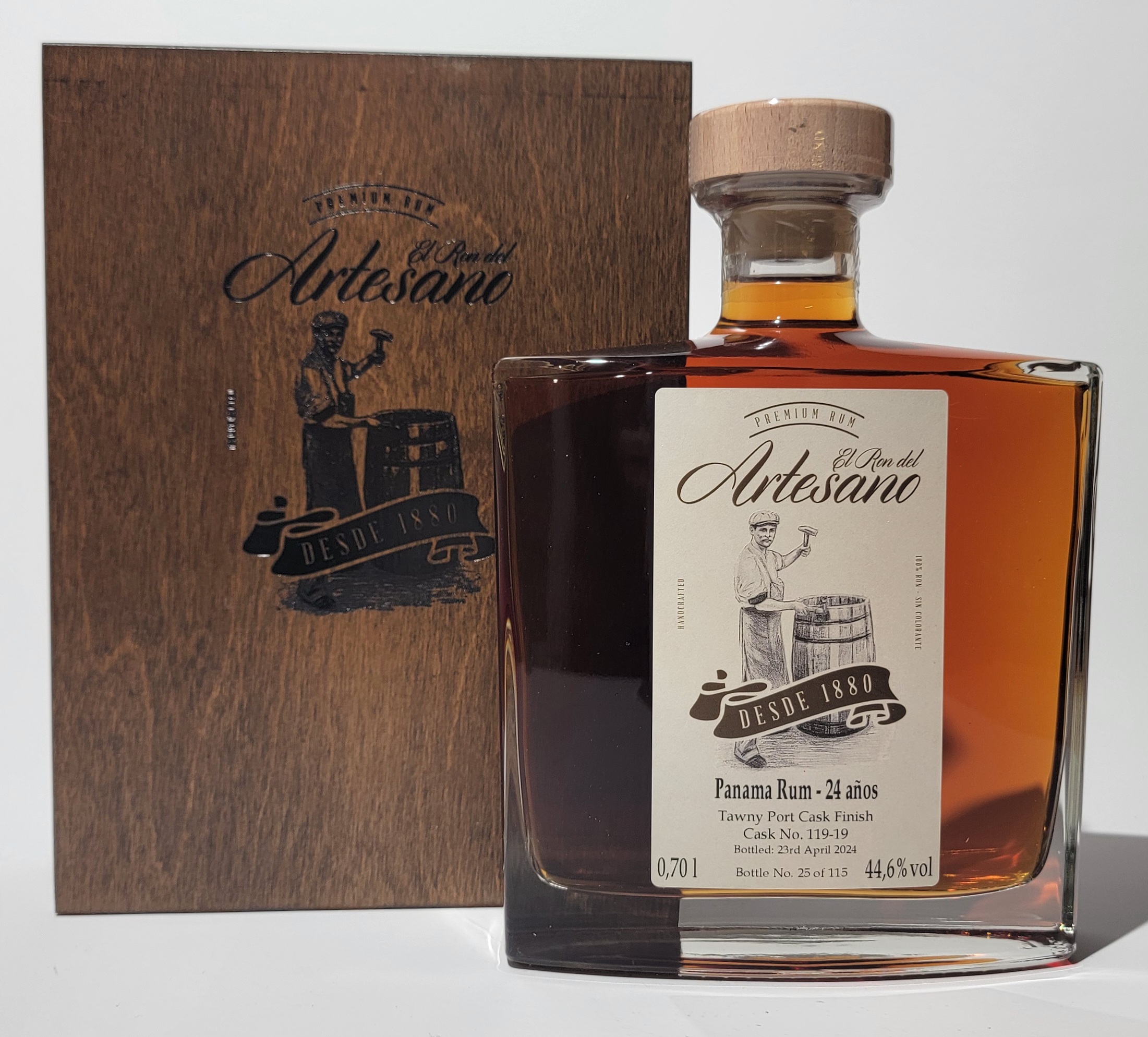 El Ron del Artesano 24 Years Old - Tawny Port Cask Finish