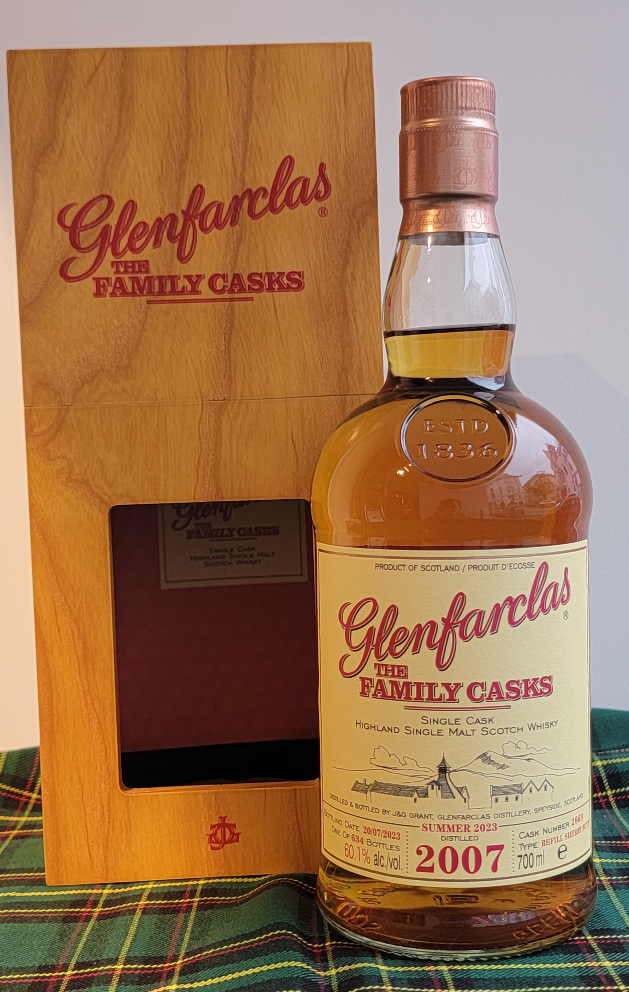 Glenfarclas Family Cask 2007 