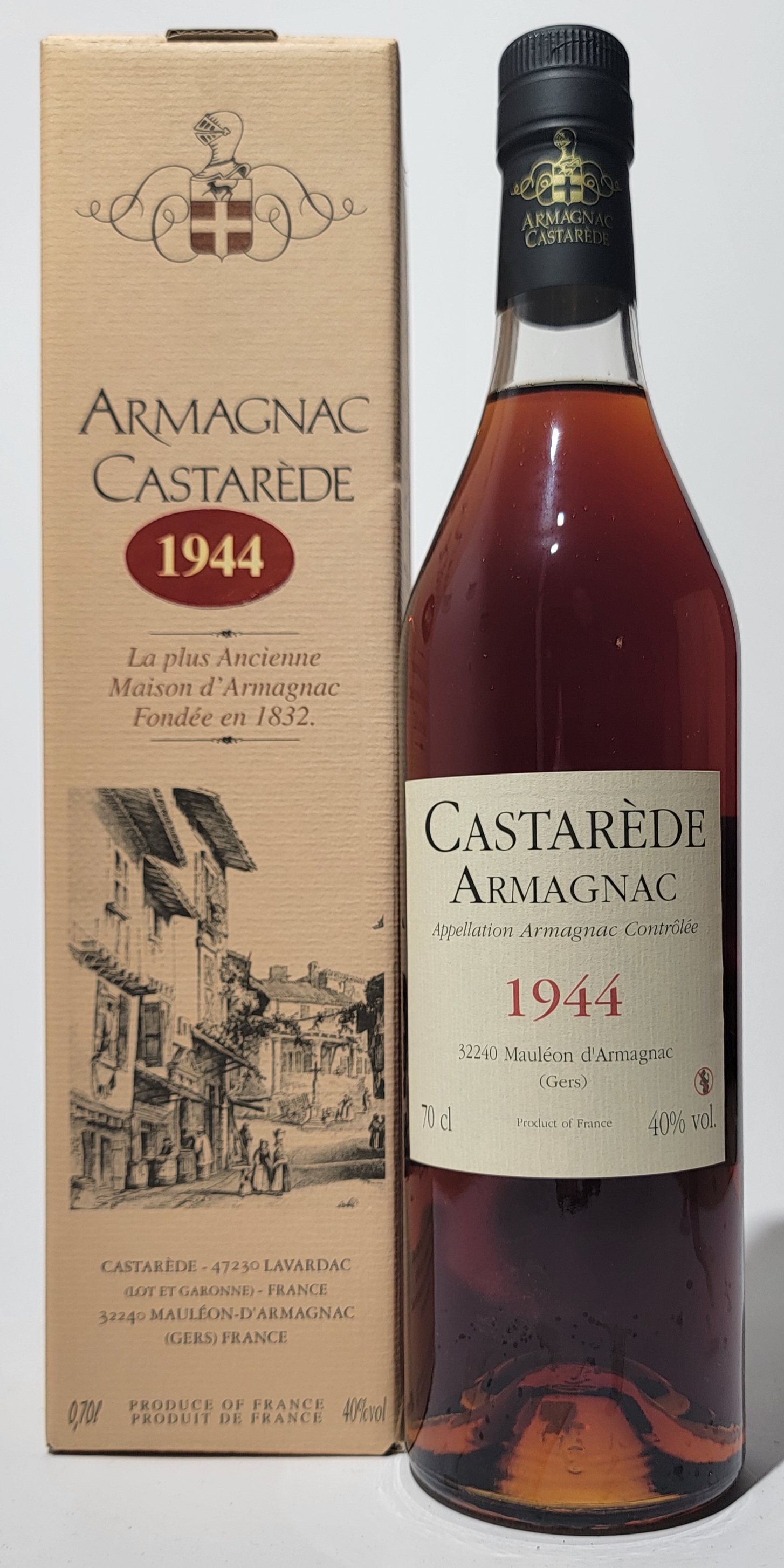 Armagnac Castarede 1944