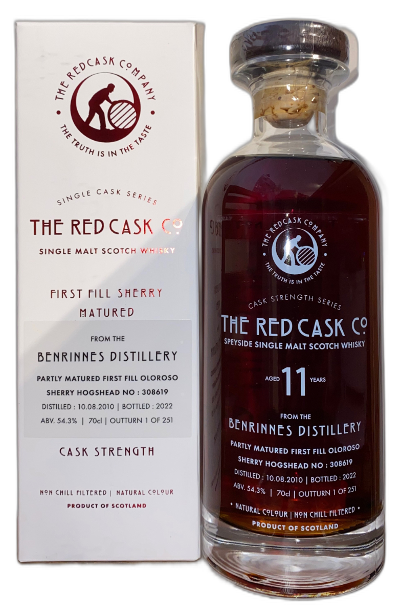 The Red Cask Company Benrinnes 2010 11yo