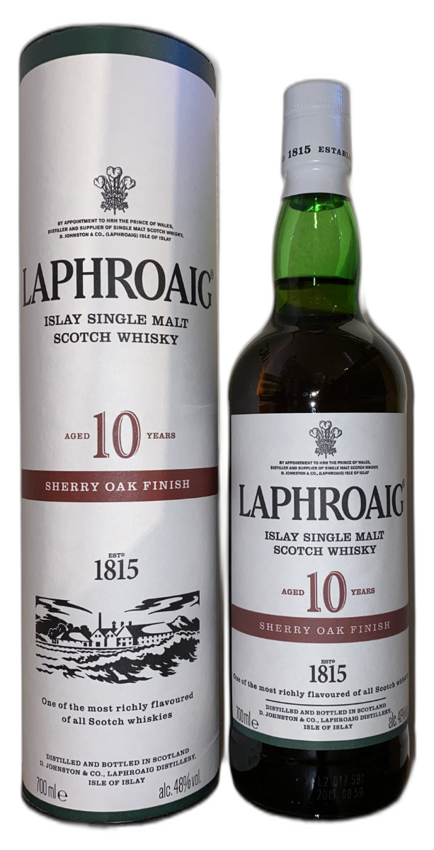 Laphroaig 10 Years Old - Sherry Oak Cask Finish