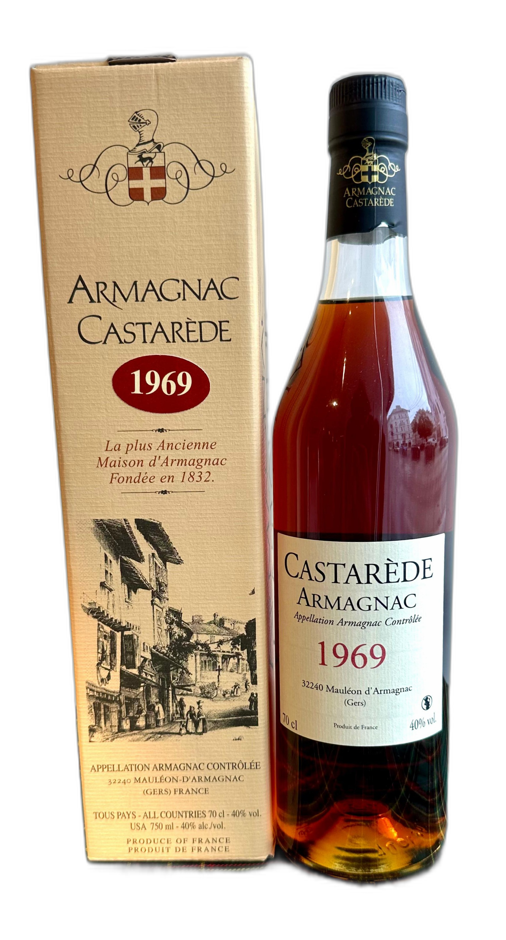 Armagnac Castarede 1969