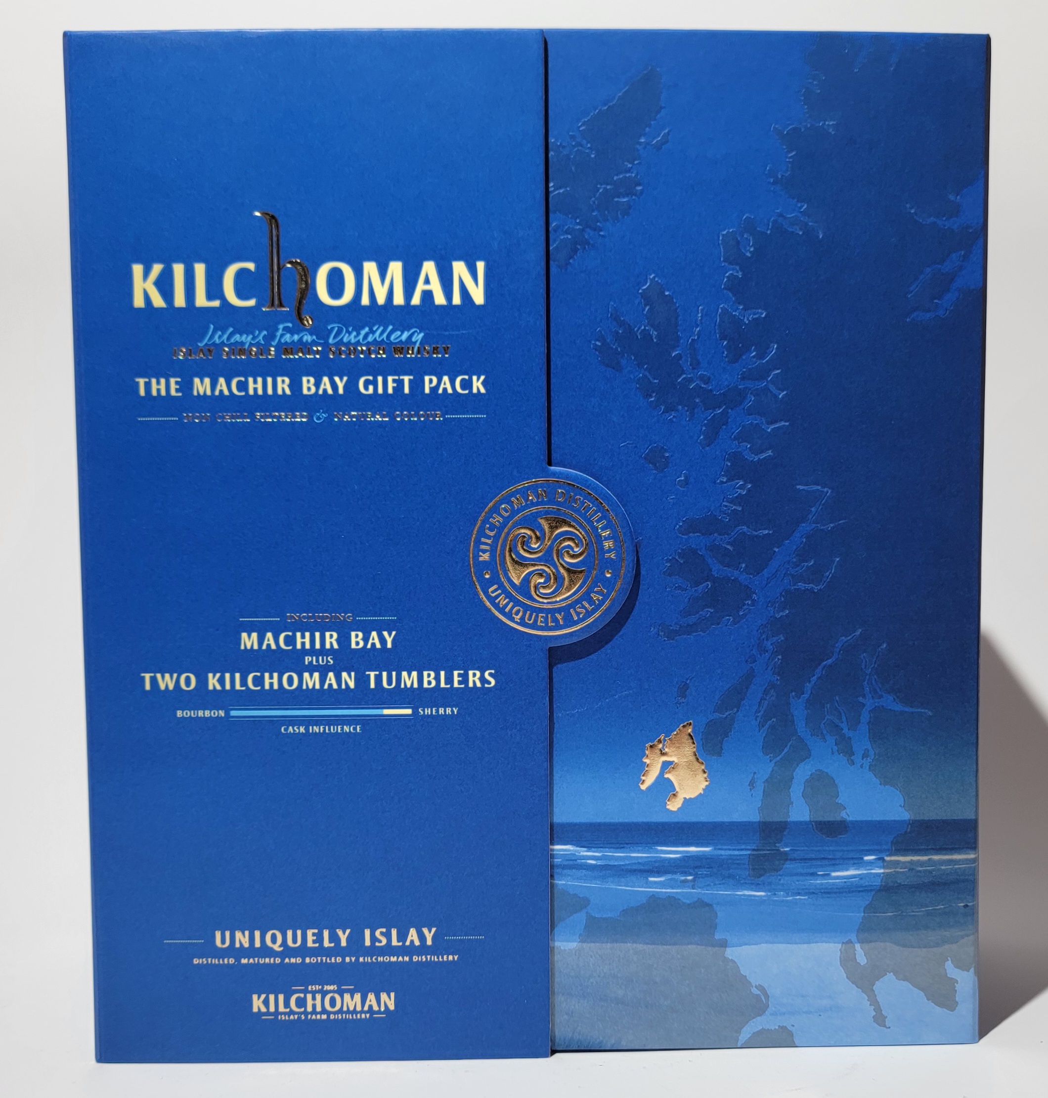 Kilchoman Machir Bay Gift Pack mit 2 Tumbler Kilchoman Machir Bay Gift Pack mit 2 Tumbler