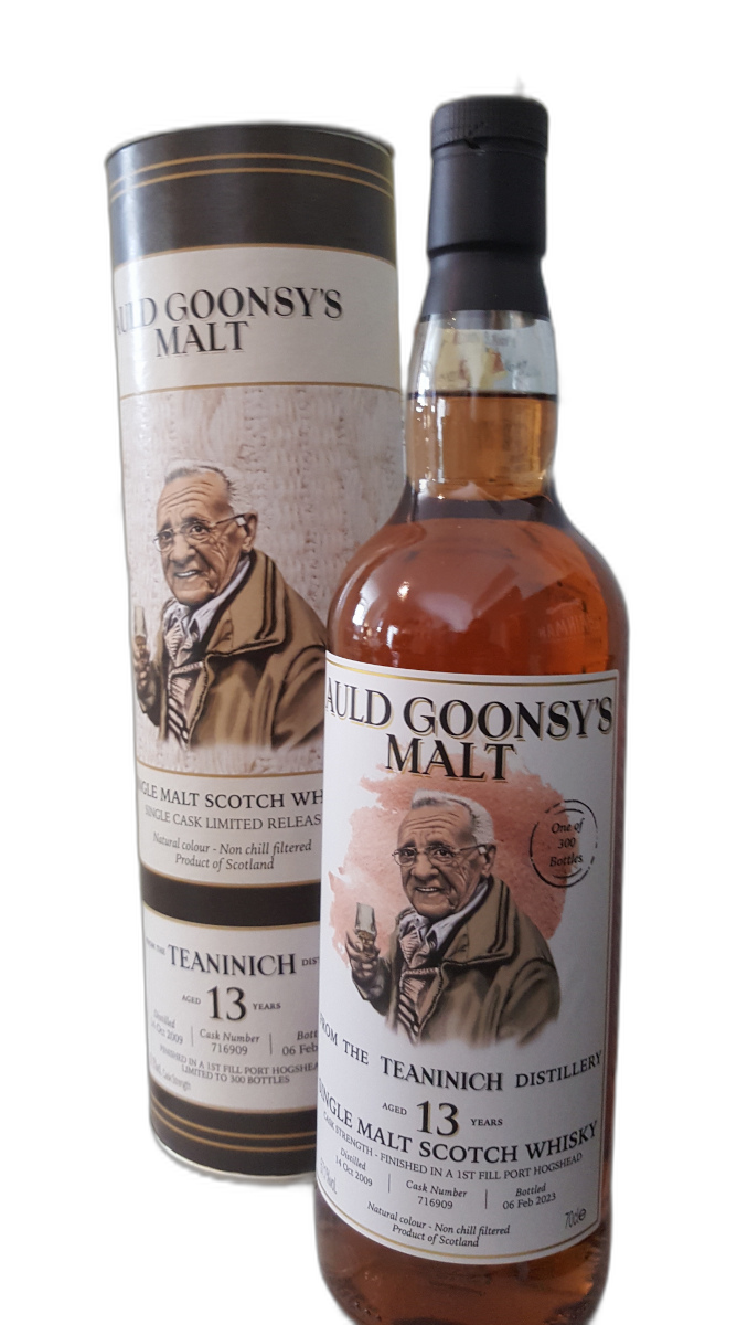 Auld Goonsy's Malts Teaninich 2009 13 Years Old