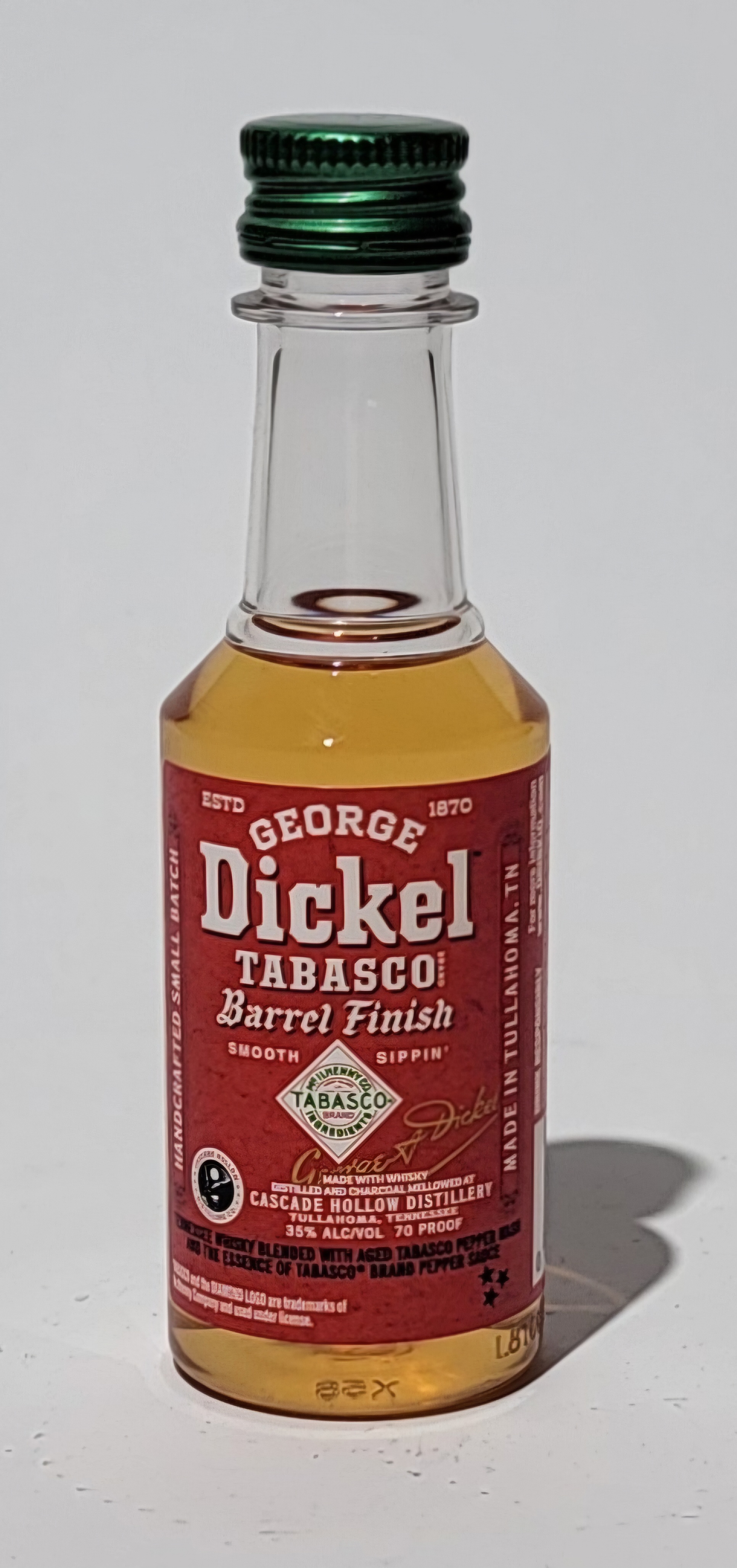 George Dickel Tabasco Barrel Finish - Mini