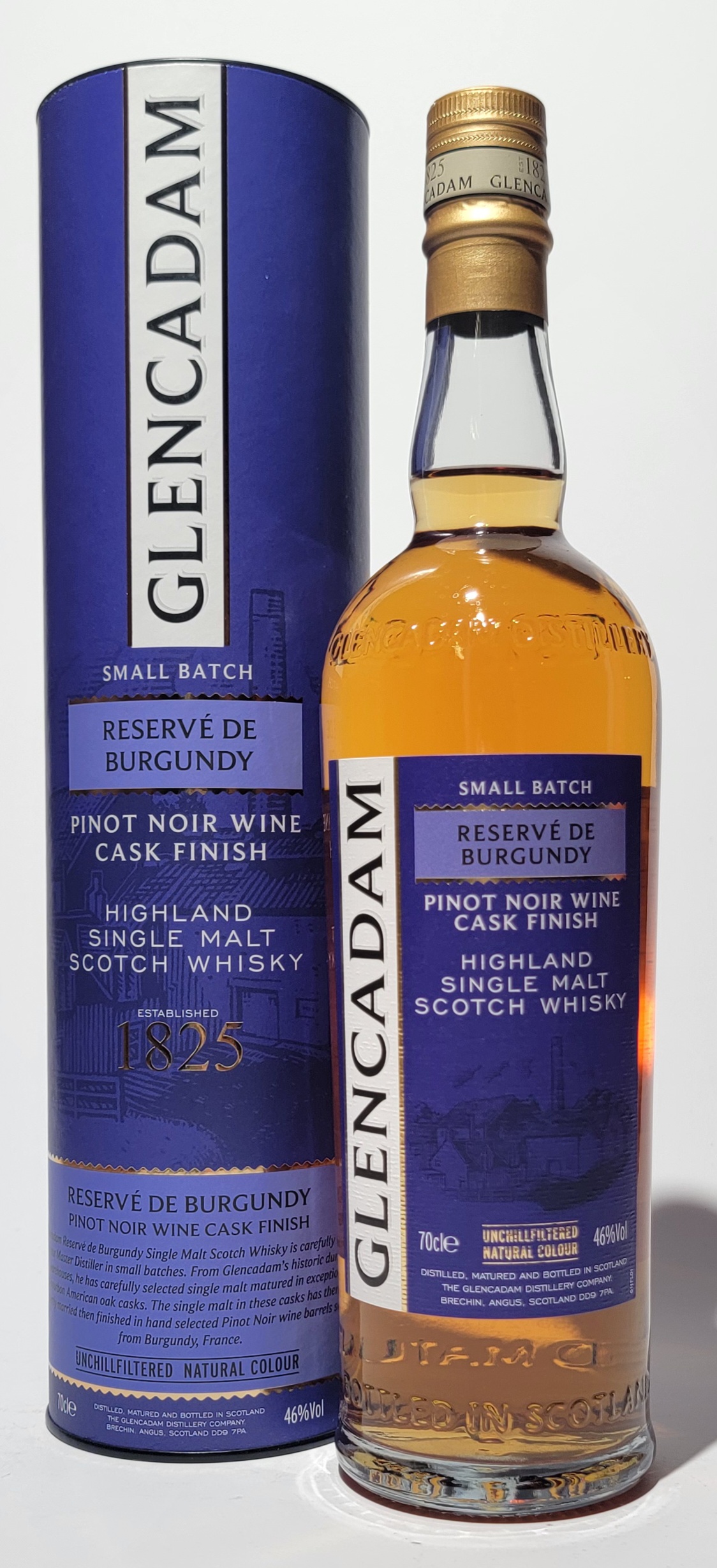 Glencadam Reserve´de Burgundy Pinot Noir Wine Cask Finish 