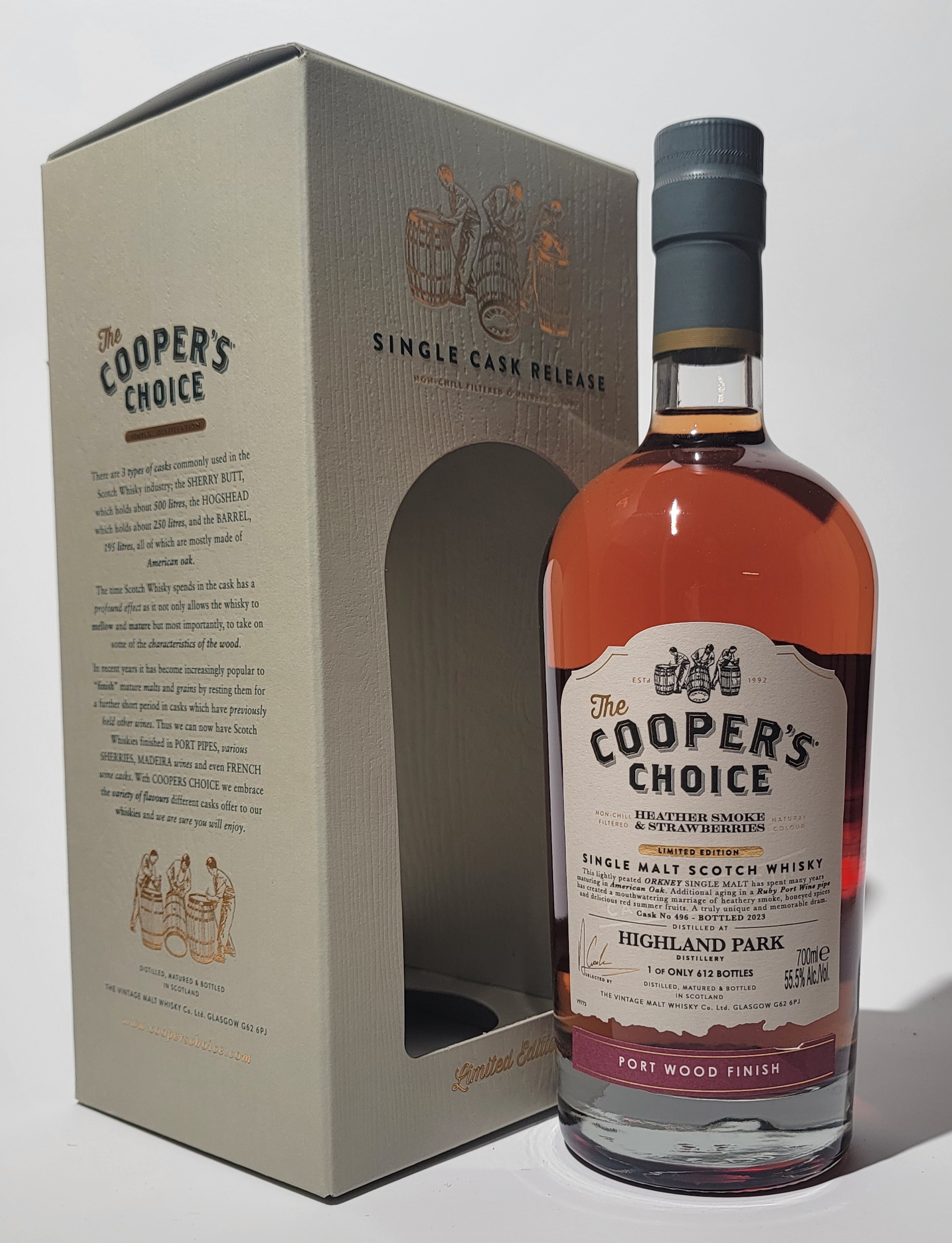 The Cooper's Choice Highland Park "Heathersmoke & Strawberries"