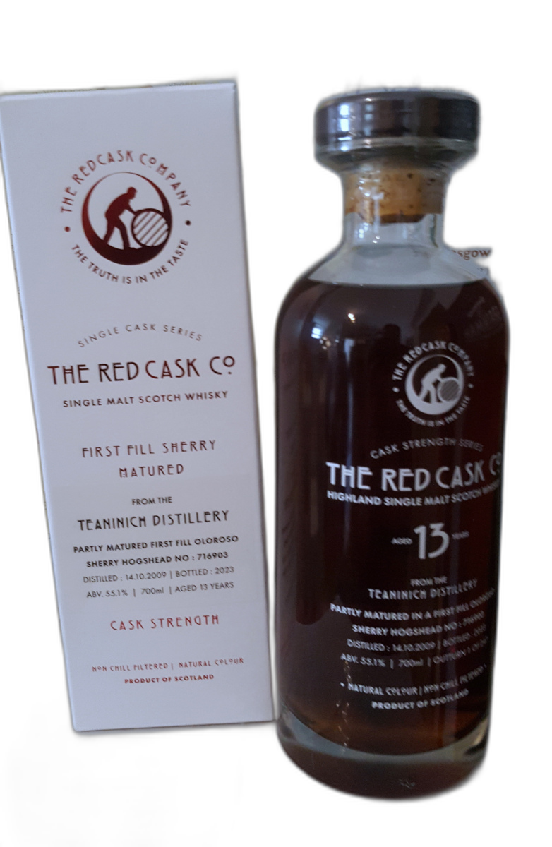 The Red Cask Company Teaninich 2009 13 Years Old