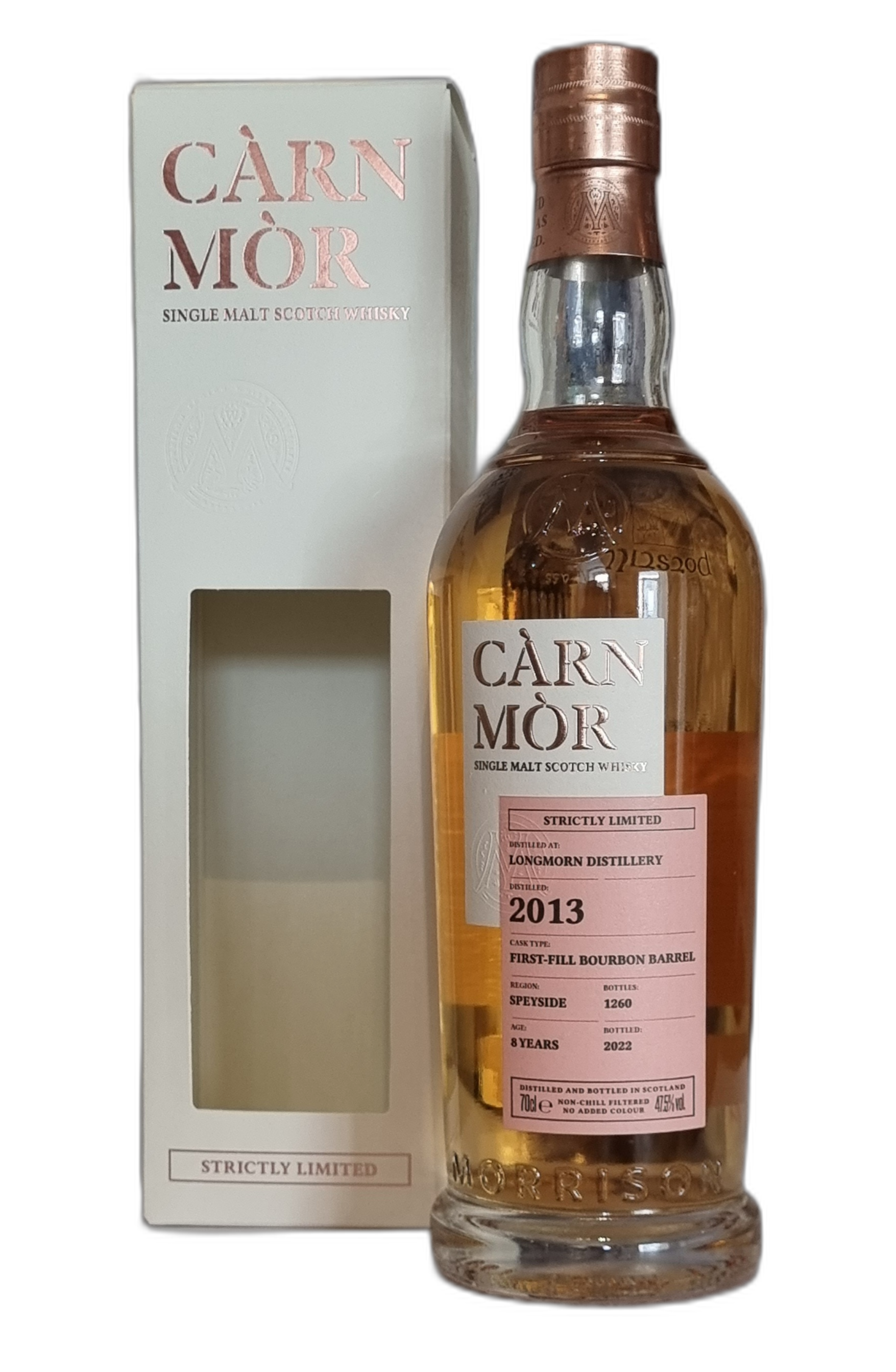 Carn Mor 'Strictly Limited' Longmorn 2013 8 Years Old