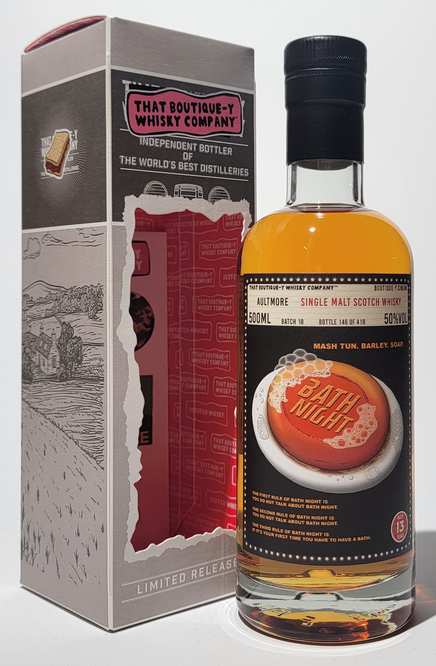 That Boutique-y Whisky Company 'Cinema Series' Aultmore 13 Years Old Batch 18 