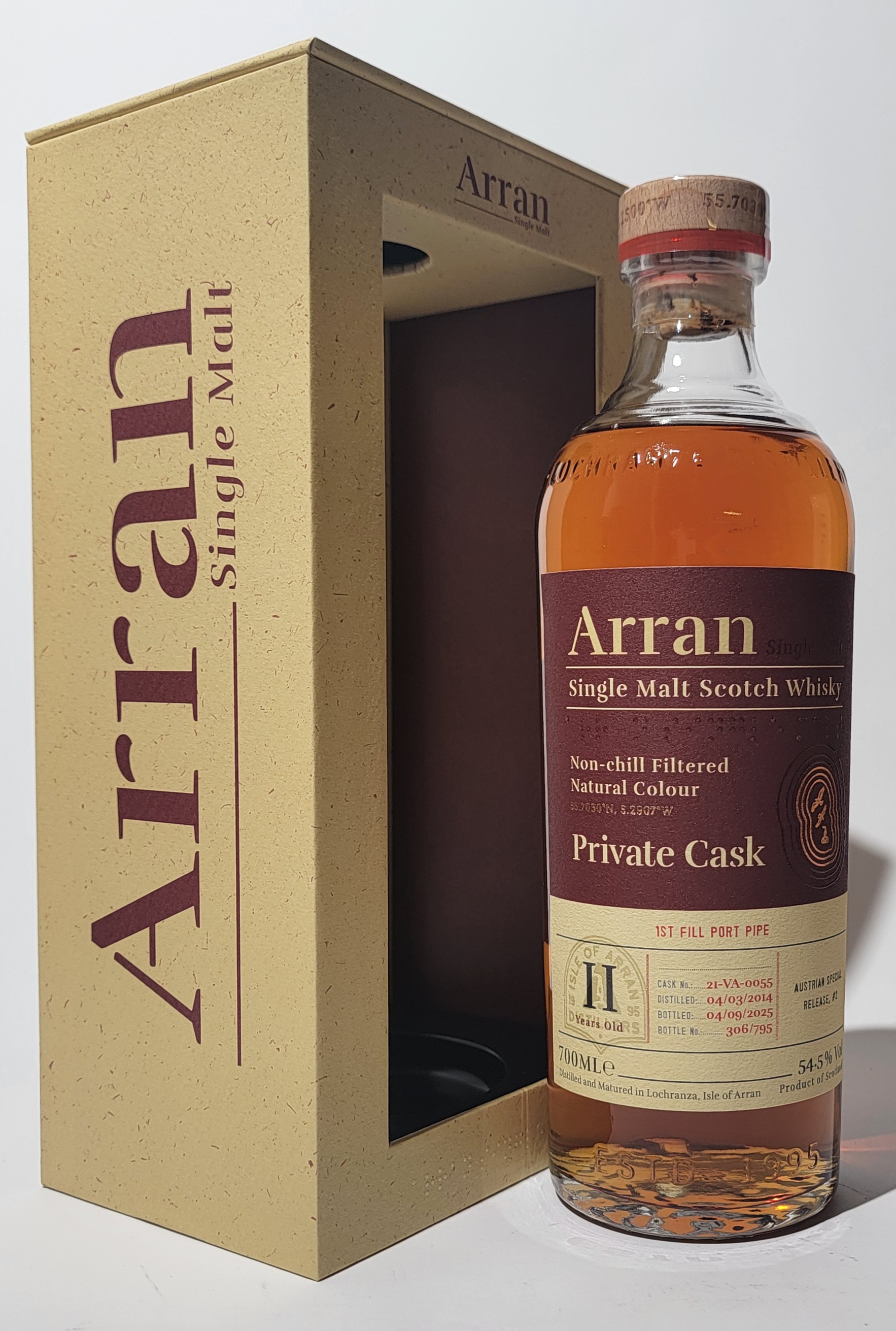 Arran Private Cask 'Austria Special Edition Batch 2'
