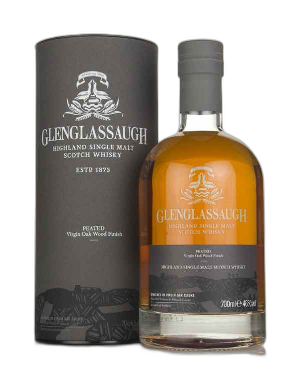 Glenglassaugh Peated Virgin Oak Wood Finish