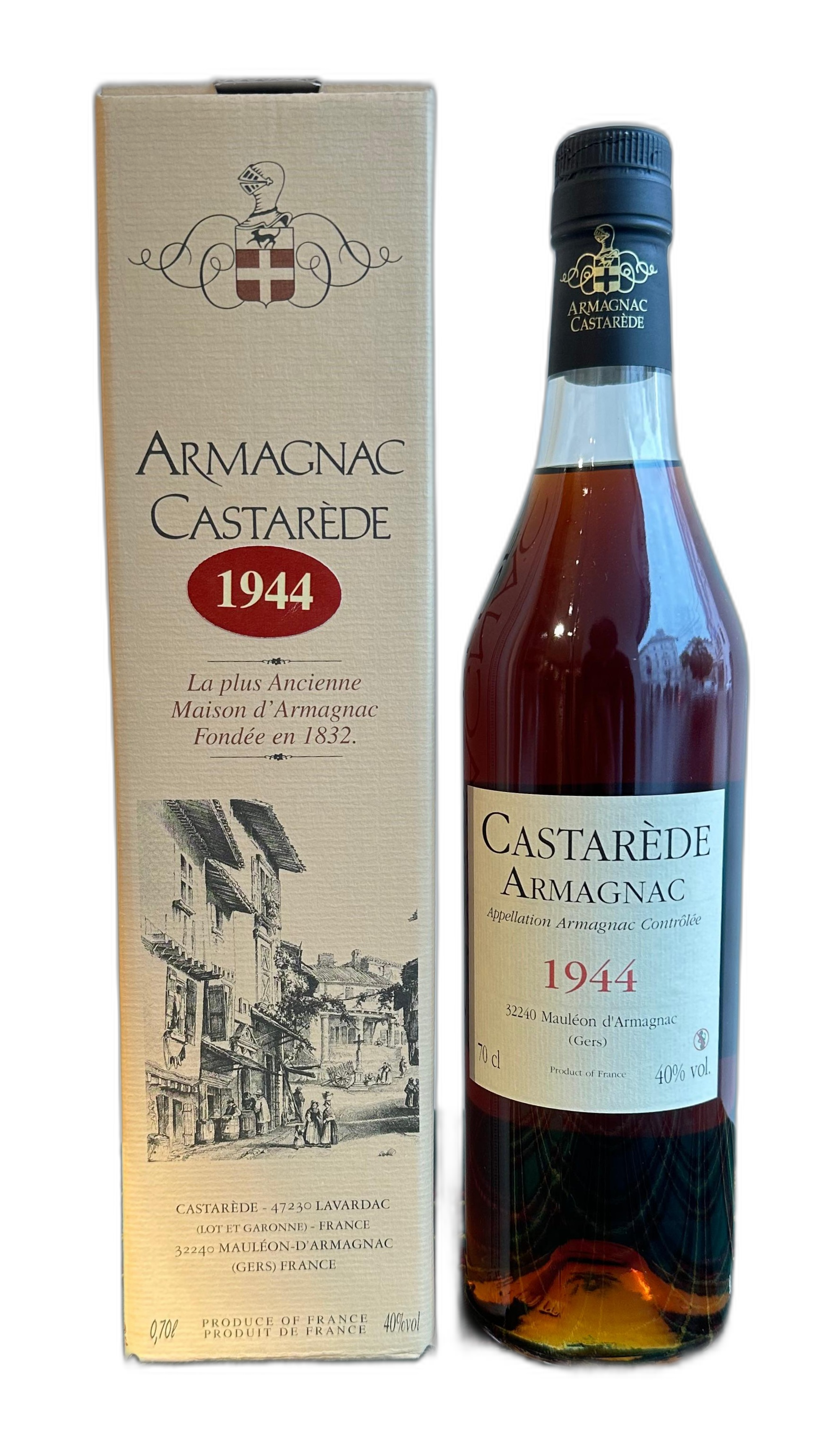 Armagnac Castarede 1944