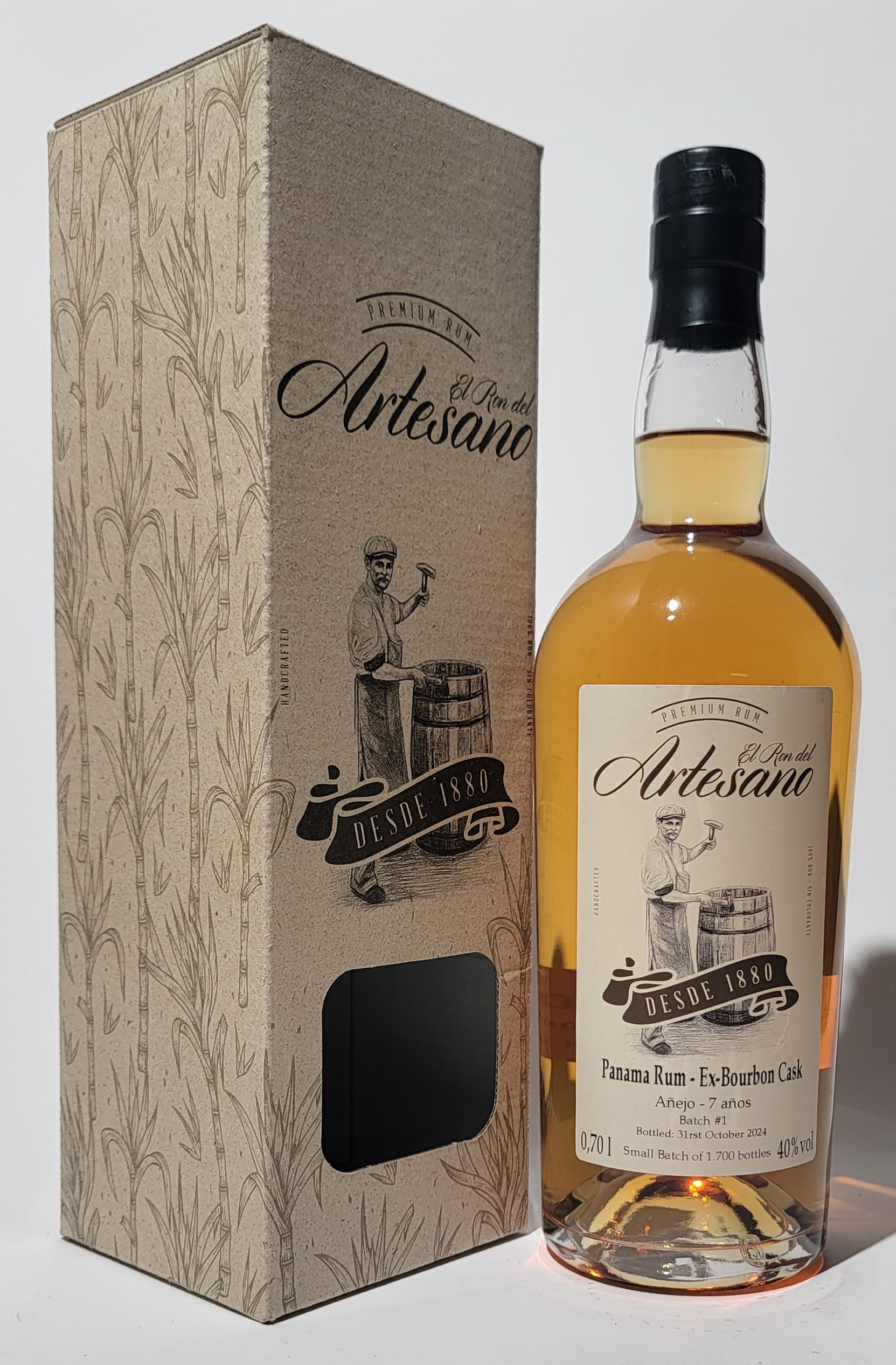 El Ron del Artesano 7 Years Old - Añejo 