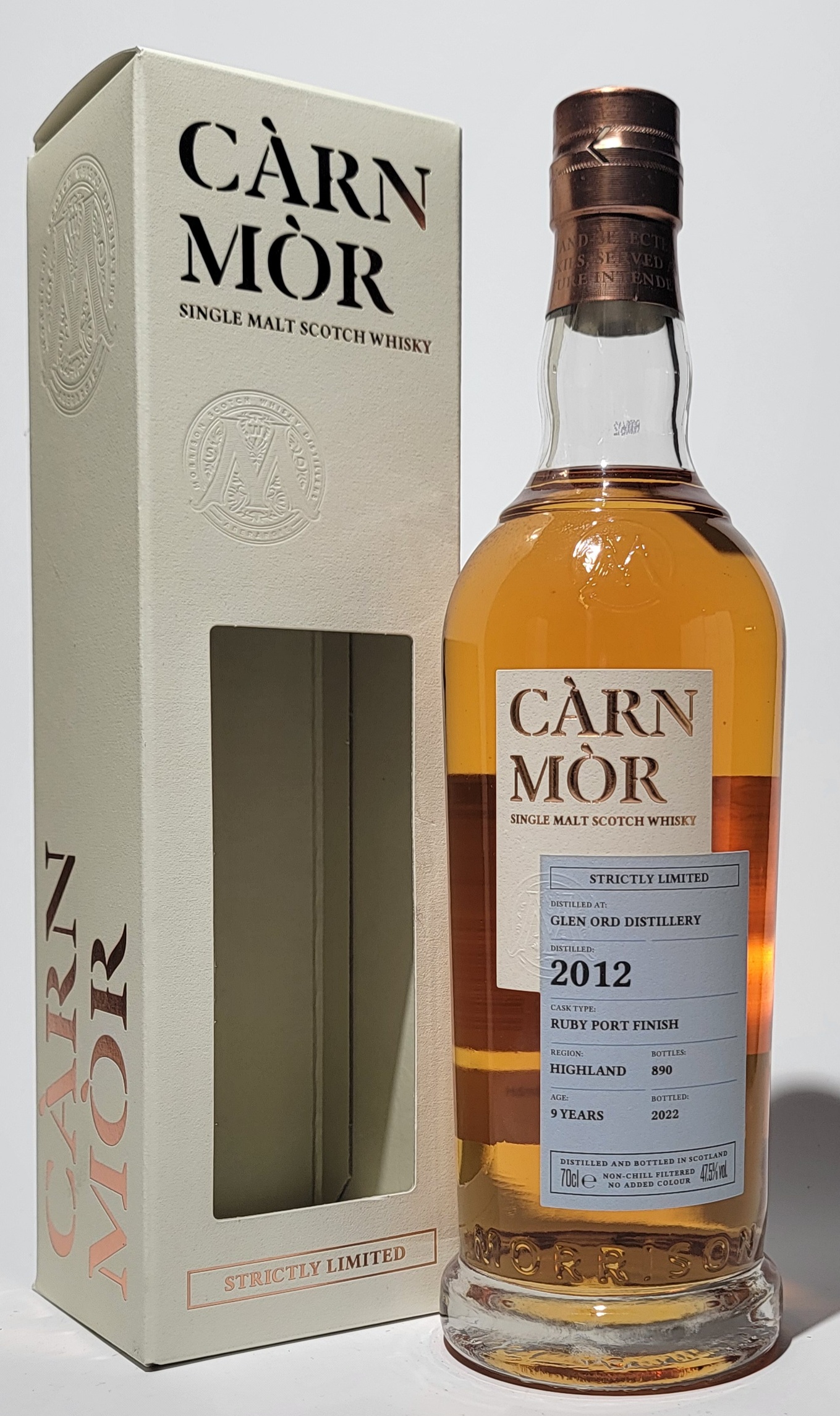 Carn Mor 'Strictly Limited' Glen Ord 2012 9 Years Old