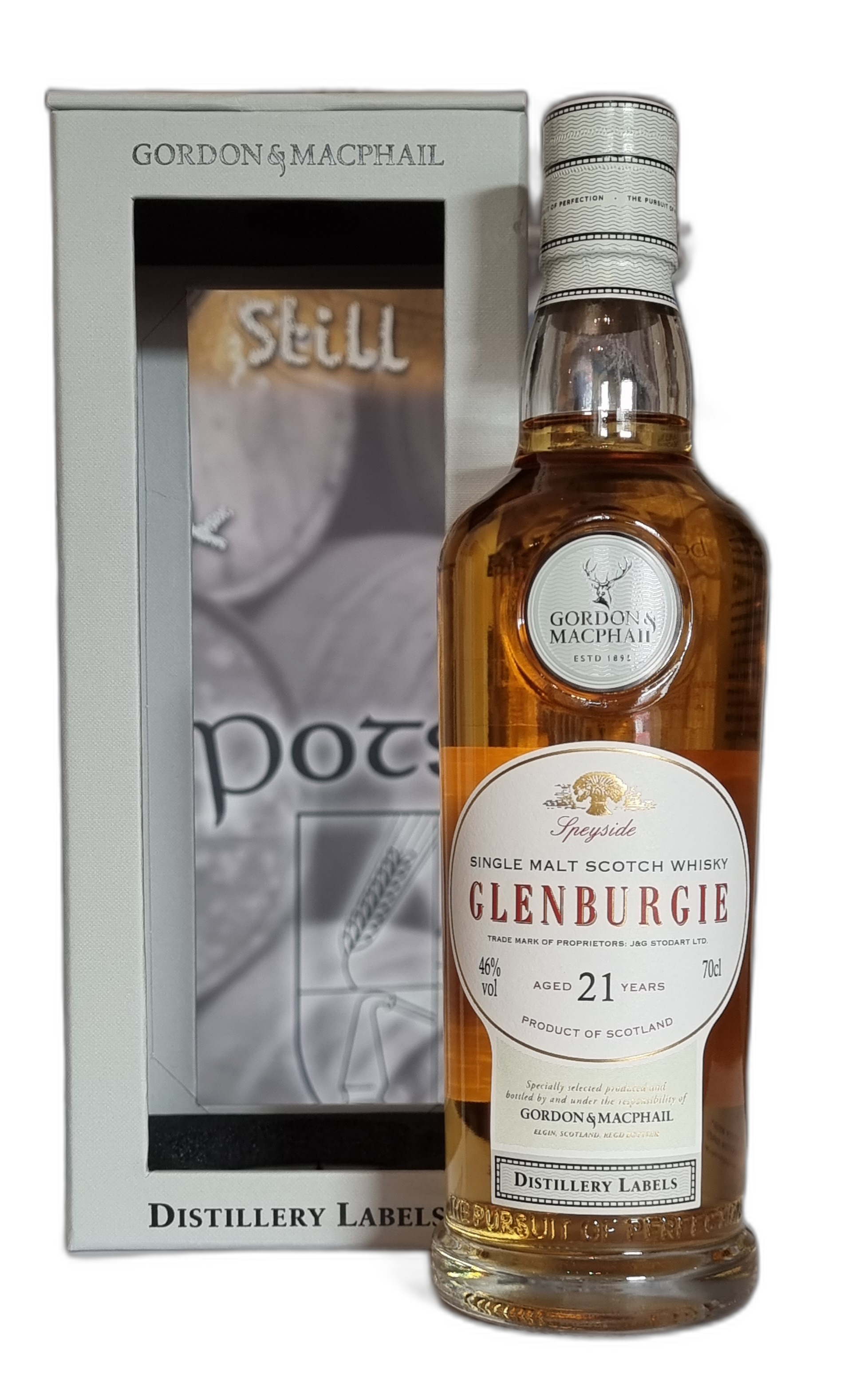 Gordon & MacPhail 'Distillery Labels' Glenburgie 21 Years Old