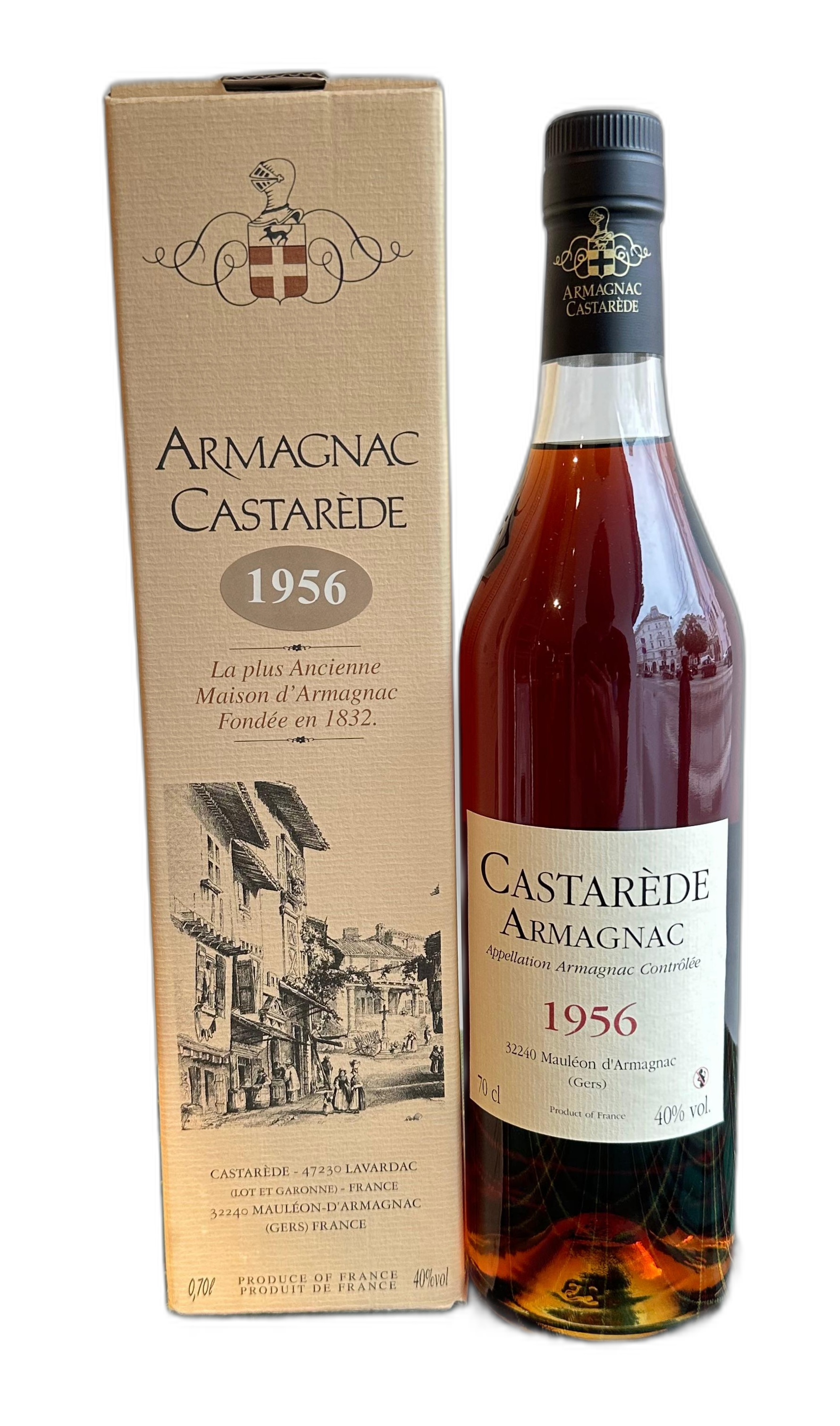 Armagnac Castarede 1956
