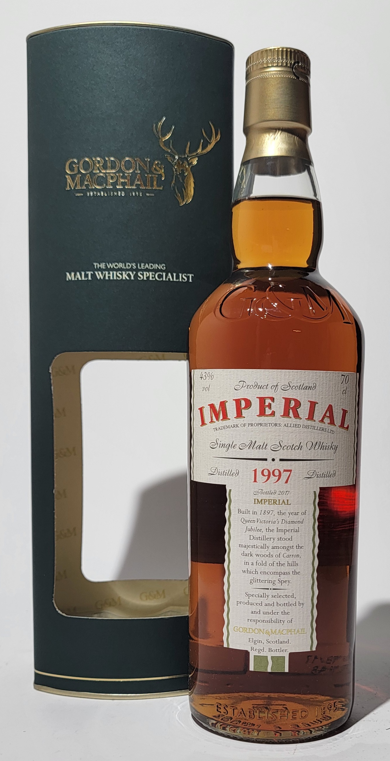 Gordon & MacPhail Imperial 1997 20 Years Old