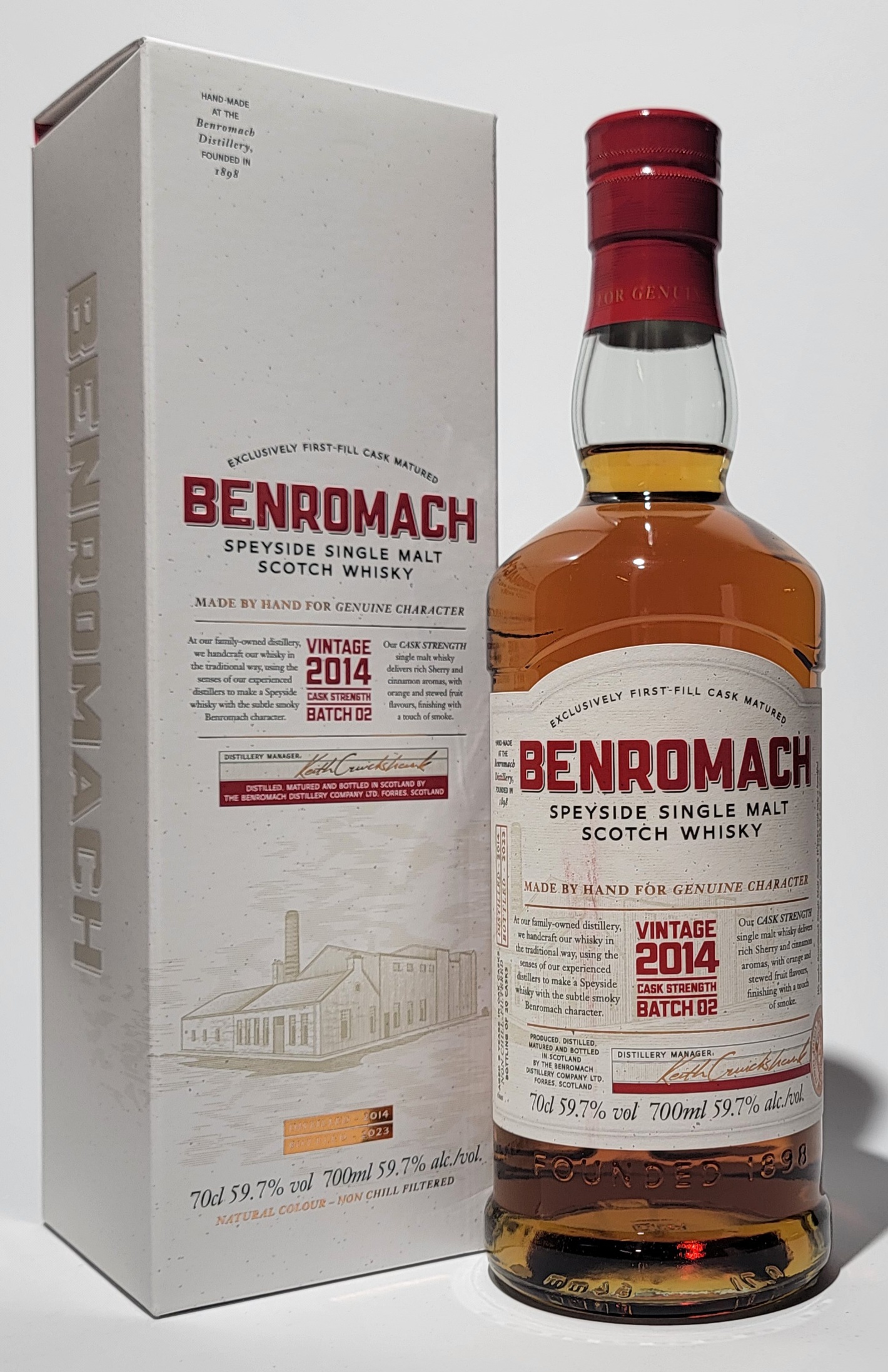 Benromach 2014 Batch 2  Cask Strength 