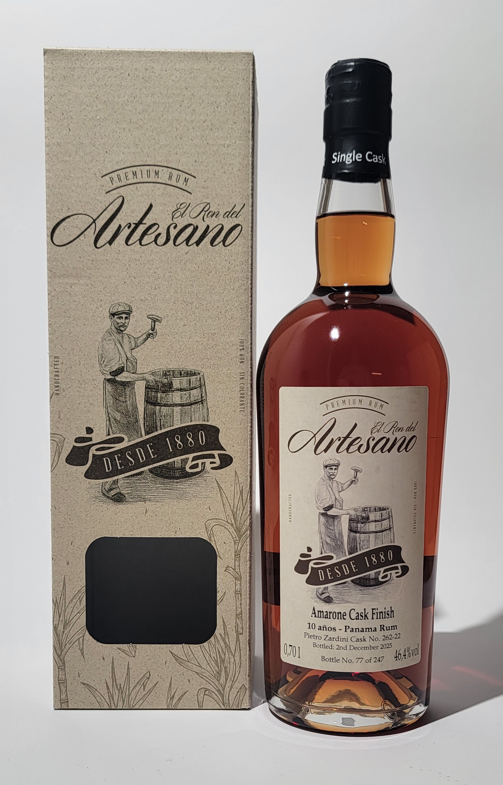 El Ron del Artesano 10 Years Old Amarone Cask Finish