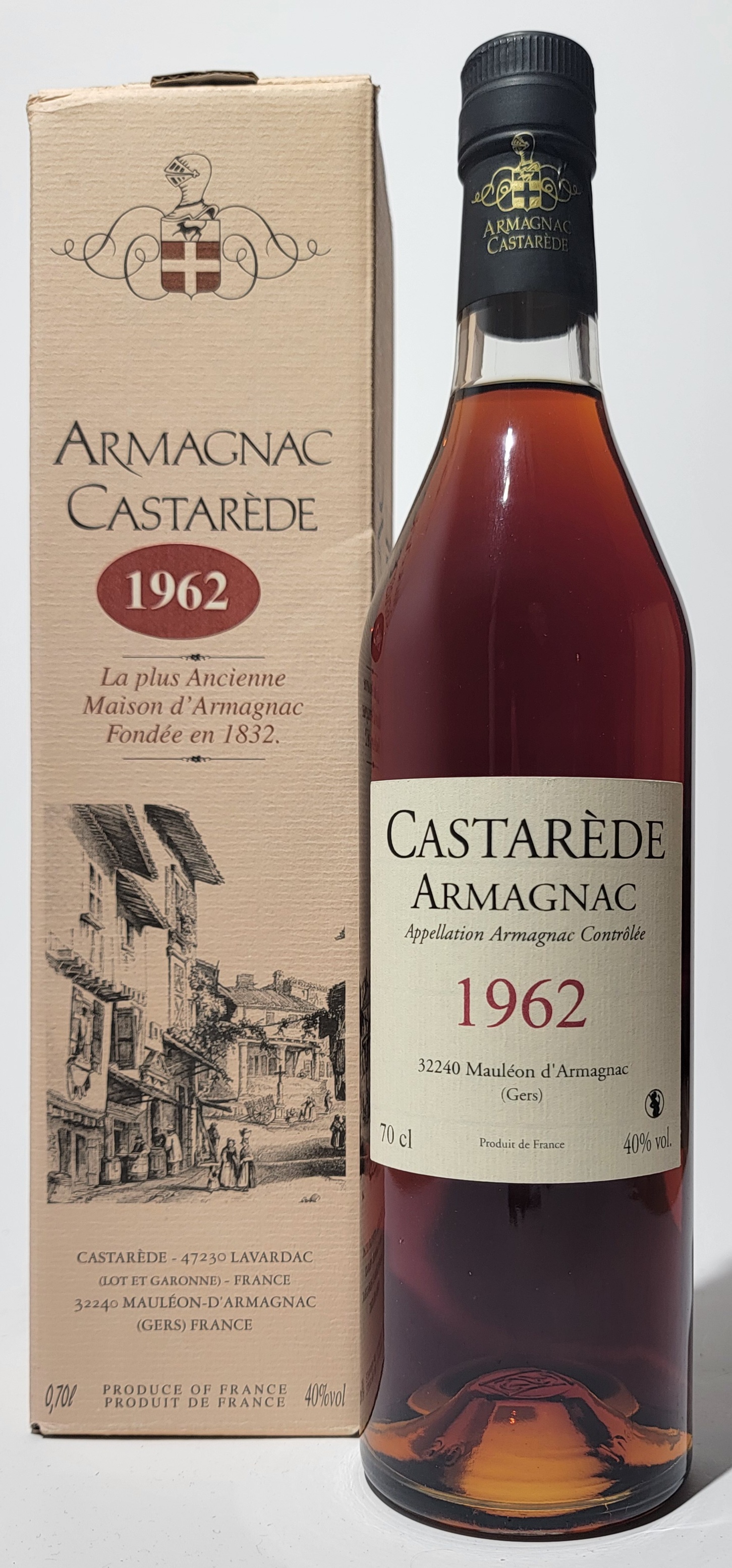 Armagnac Castarede 1962