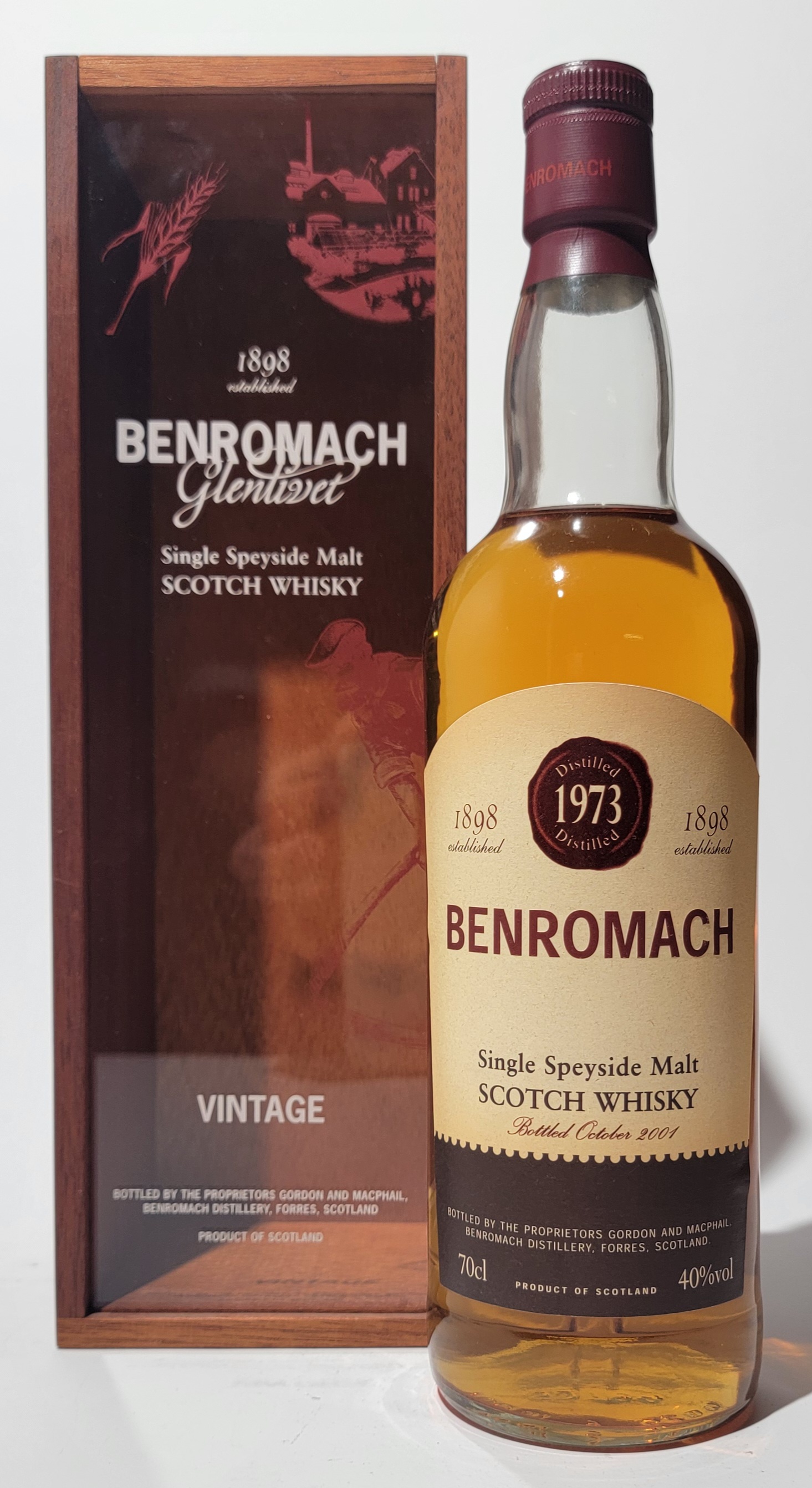 Benromach 1973 28 Years Old Benromach 1973 28 Years Old