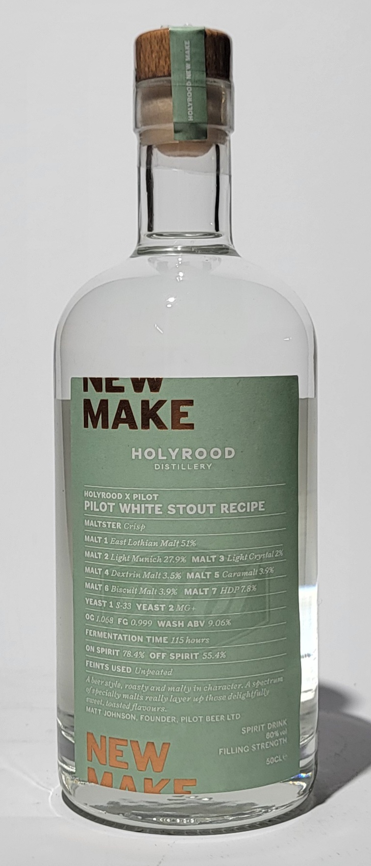 Holyrood Newmake Pilot White Stout Recipe