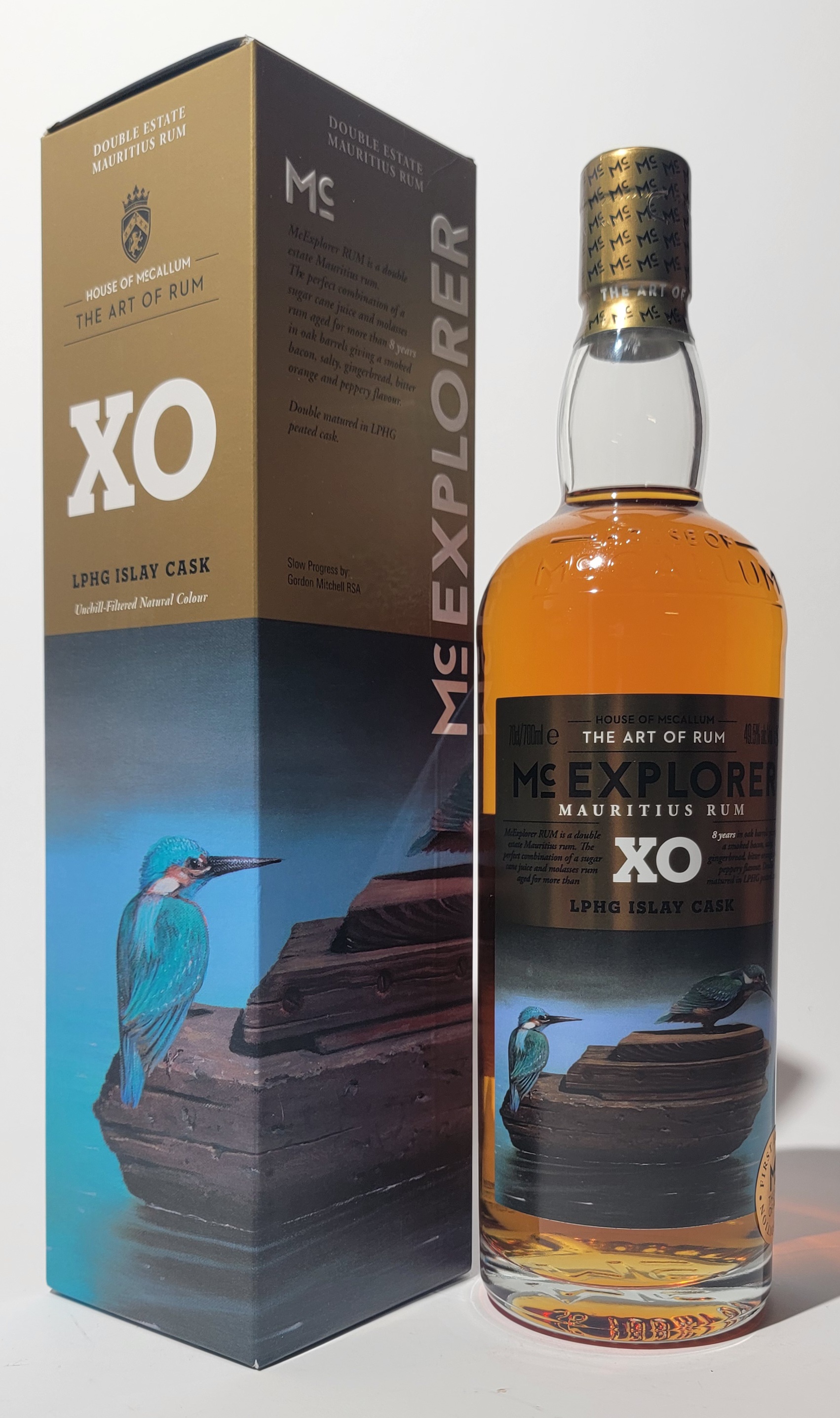 Mc Explorer Rum - Peated Laphroaig Cask Finish