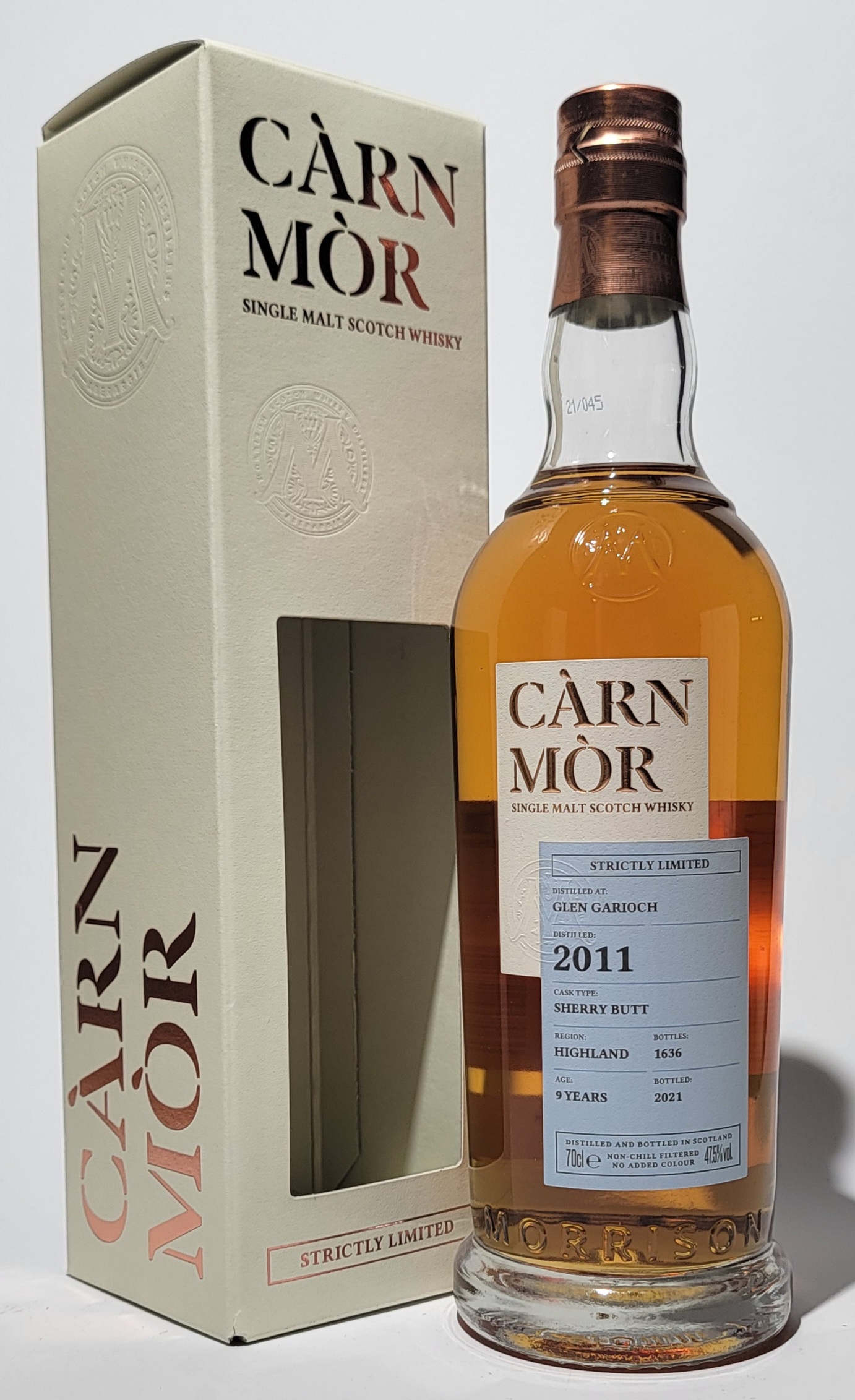 Carn Mor 'Strictly Limited' Glen Garioch 2011 9 Years Old
