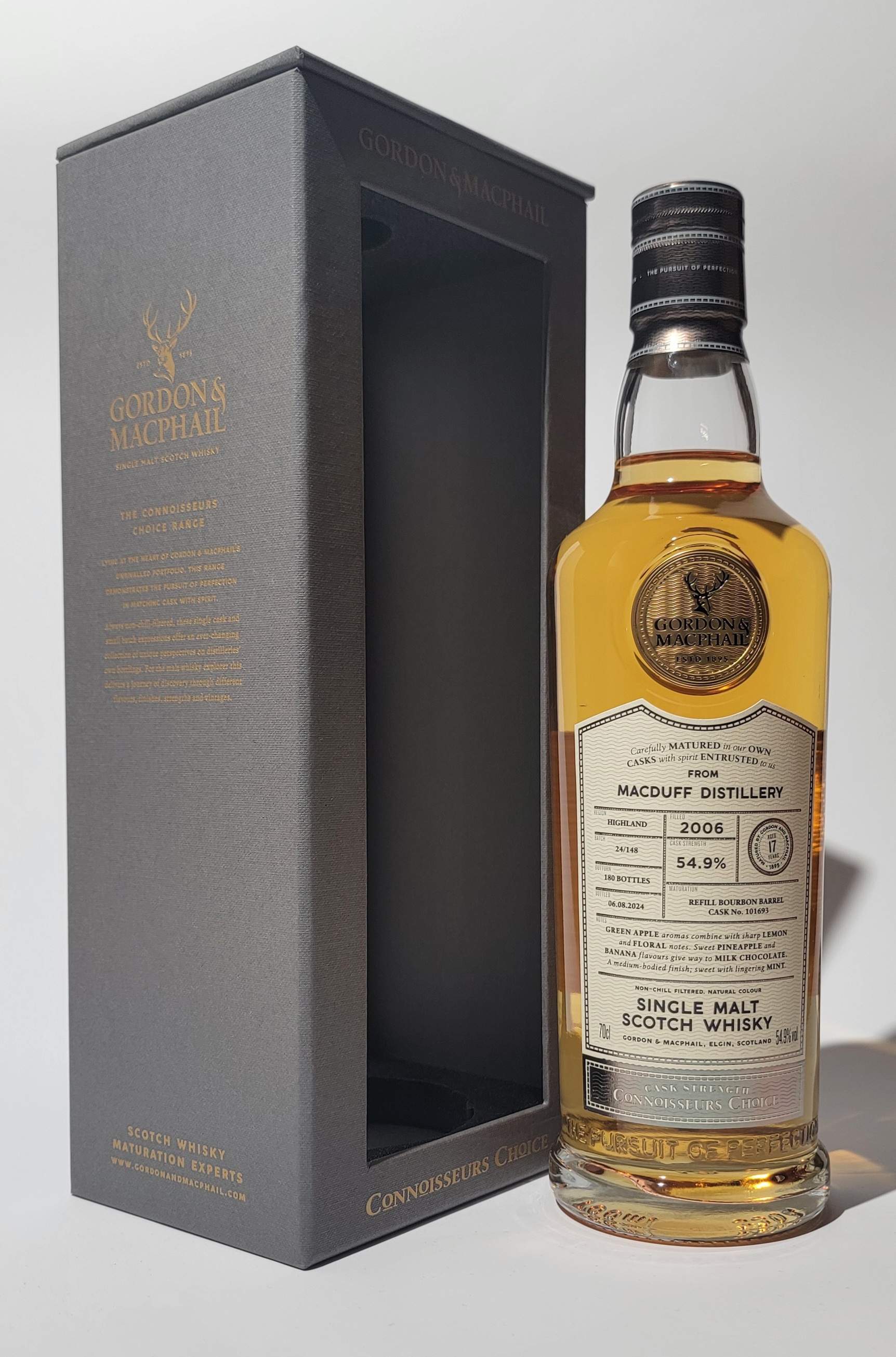 Gordon & MacPhail 'Connoisseurs Choice' Macduff 2006 17 Years Old