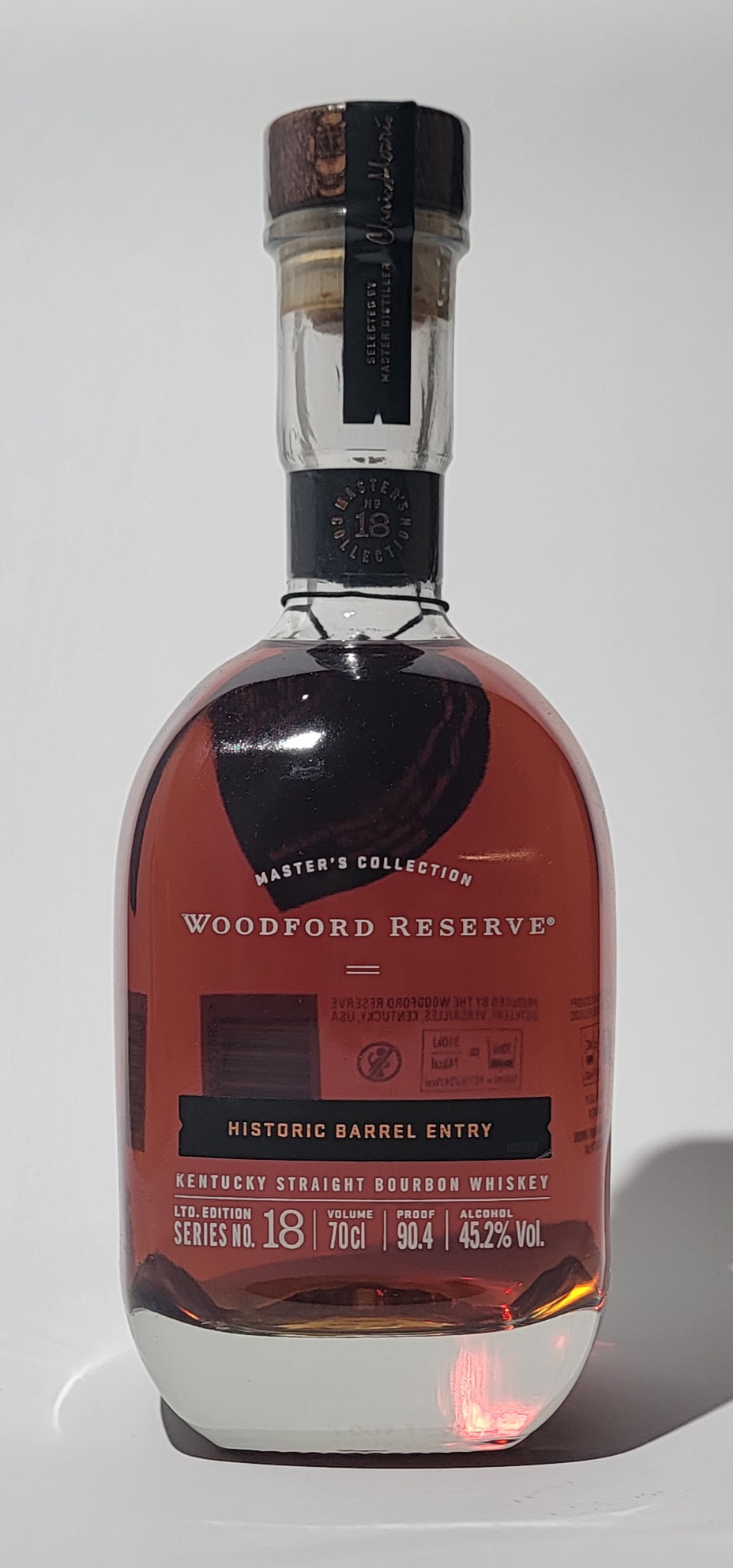 Woodford Reserve 'Masters Collection' Historic Barrel Entry Series No.18
