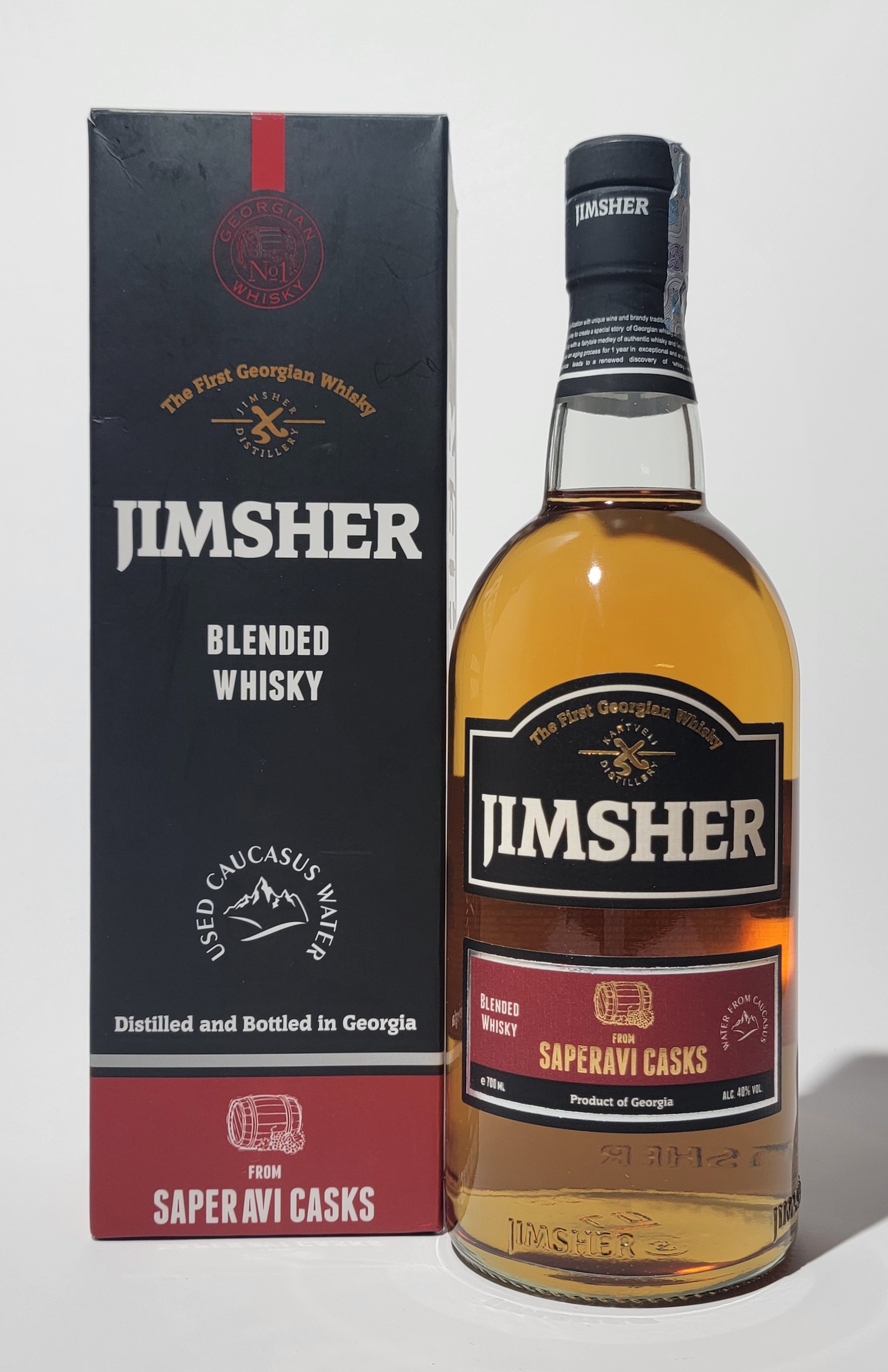 Jimsher Georgian Blended Whisky - Saperavi Casks