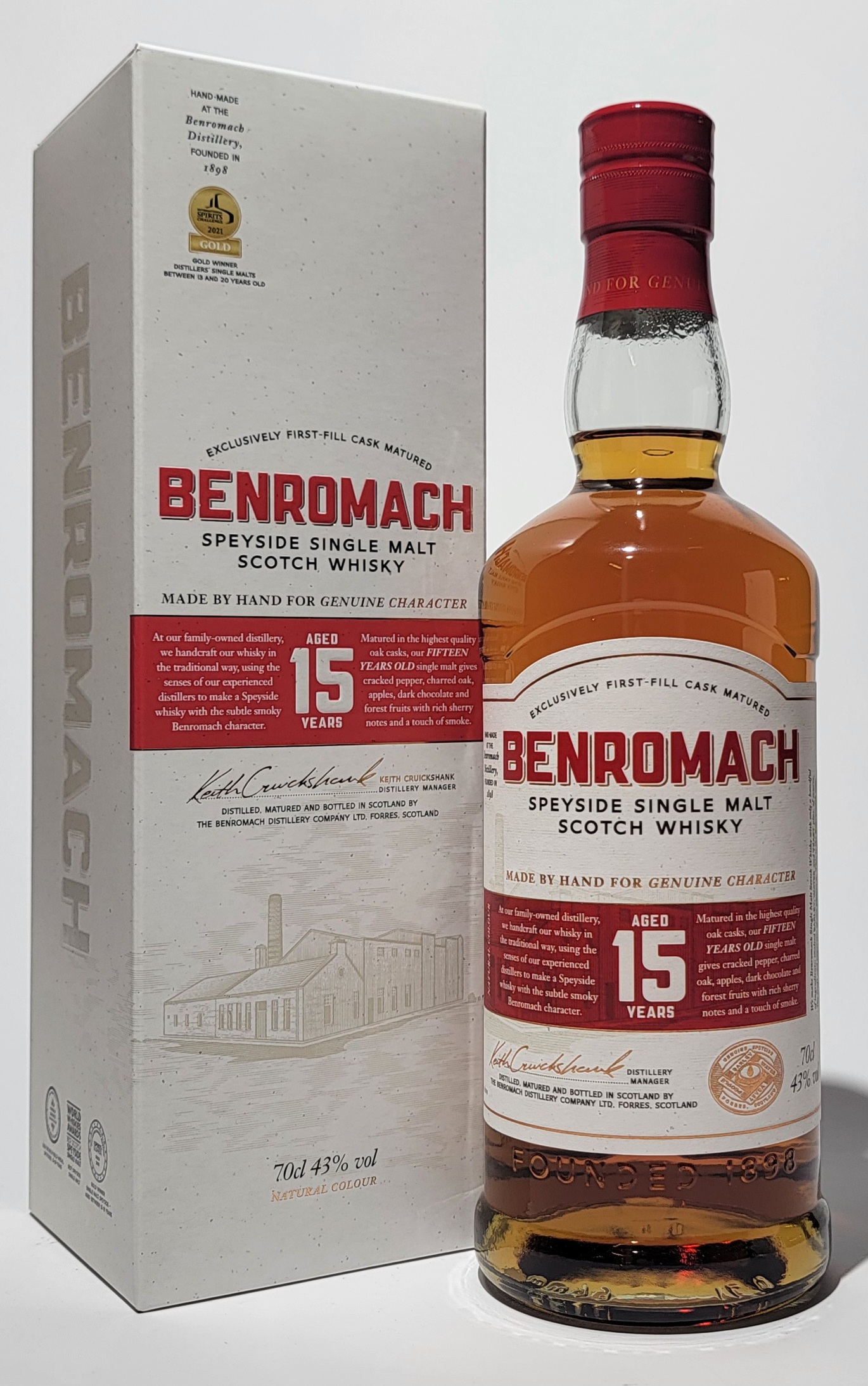 Benromach 15 Years Old