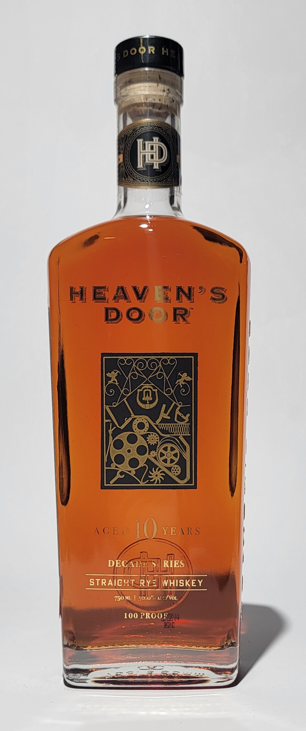 Heaven's Door 'Decade Series' 10 Year Old Straight Rye Whiskey