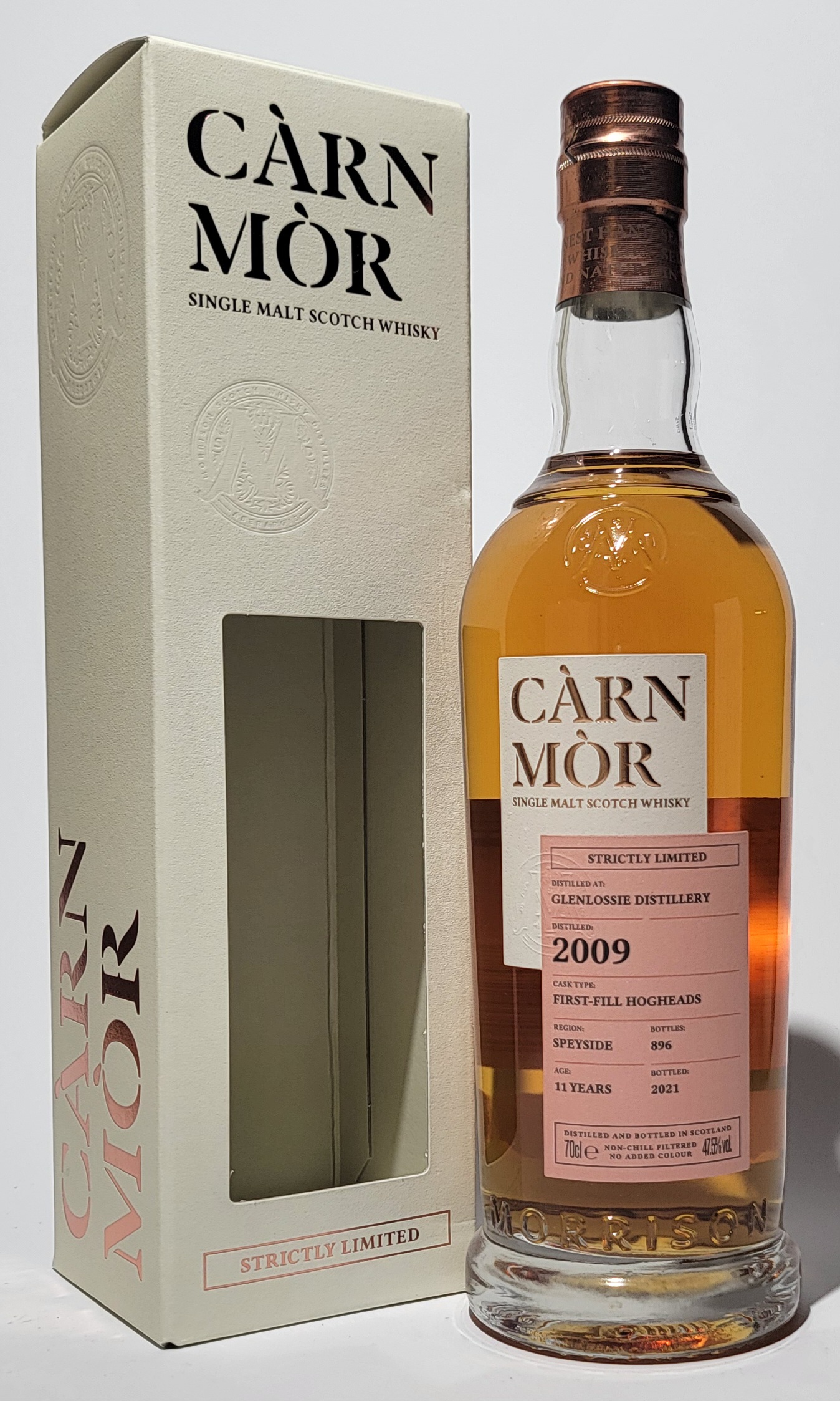 Carn Mor 'Strictly Limited' Glenlossie 2009 11 Years Old