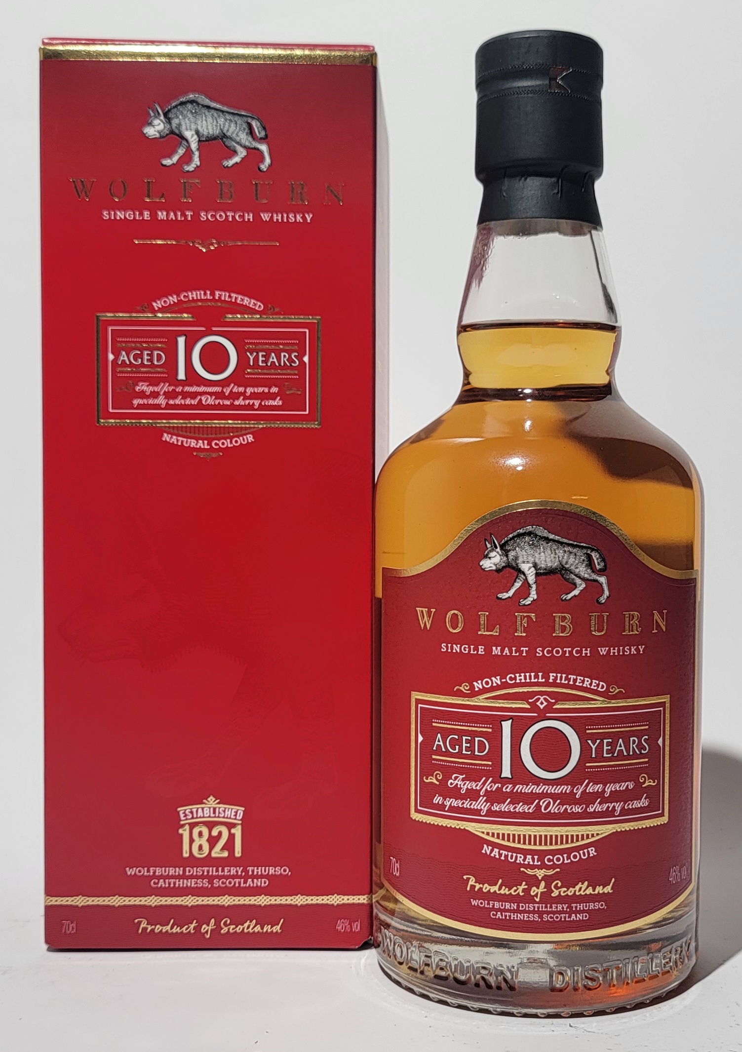 Wolfburn 10 Years Old