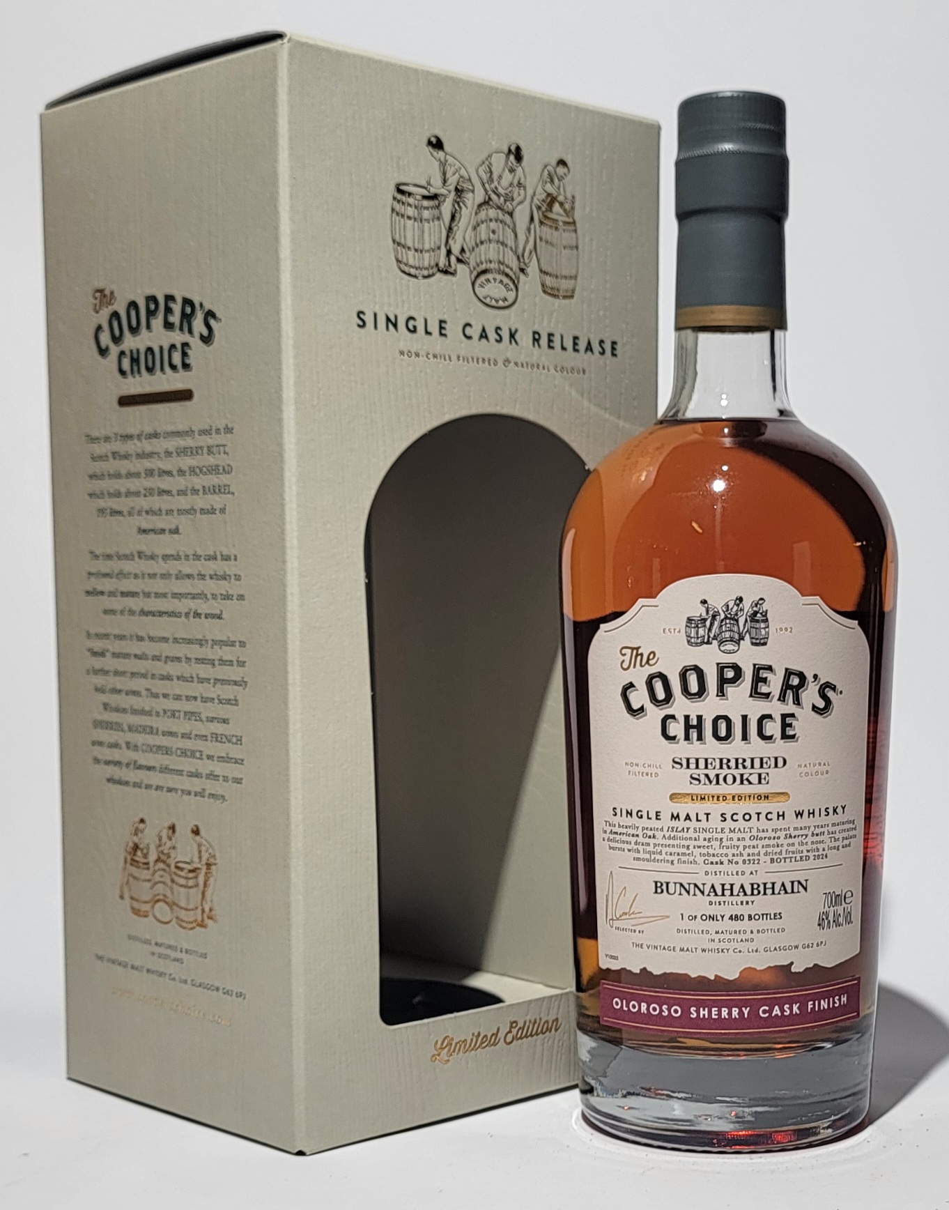 The Cooper's Choice Bunnahabhain "Sherried Smoke"  