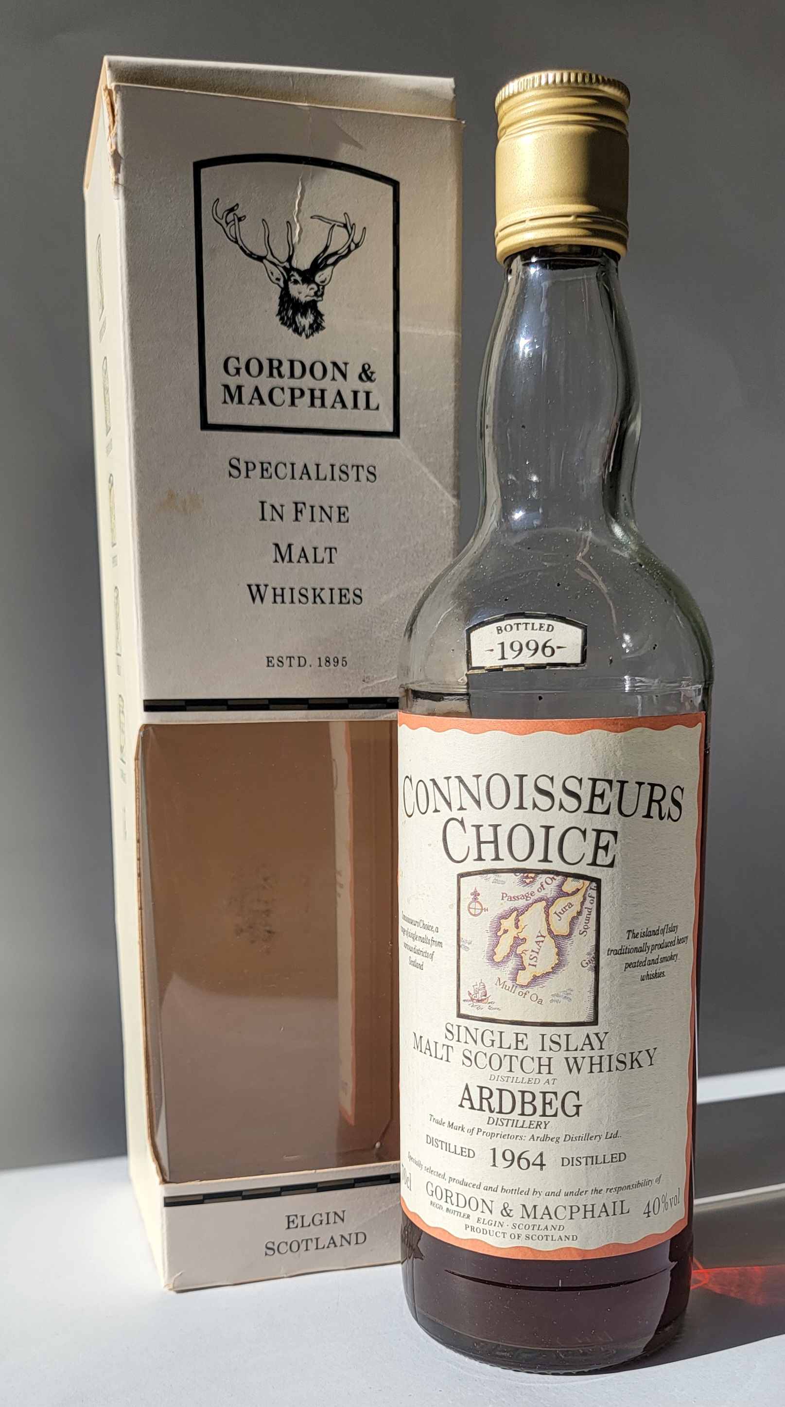Gordon & MacPhail 'Connoisseurs Choice' Ardbeg 1964 32 Years Old 