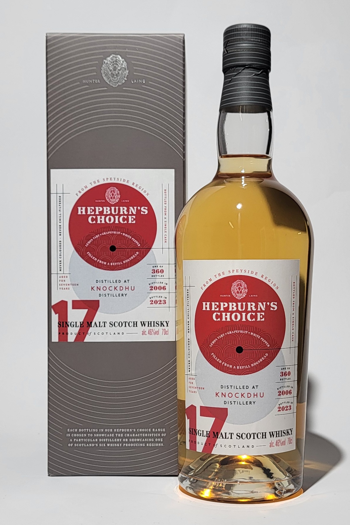 Hunter Laing 'Hepburn's Choice' Knockdhu 2006 17 Years Old