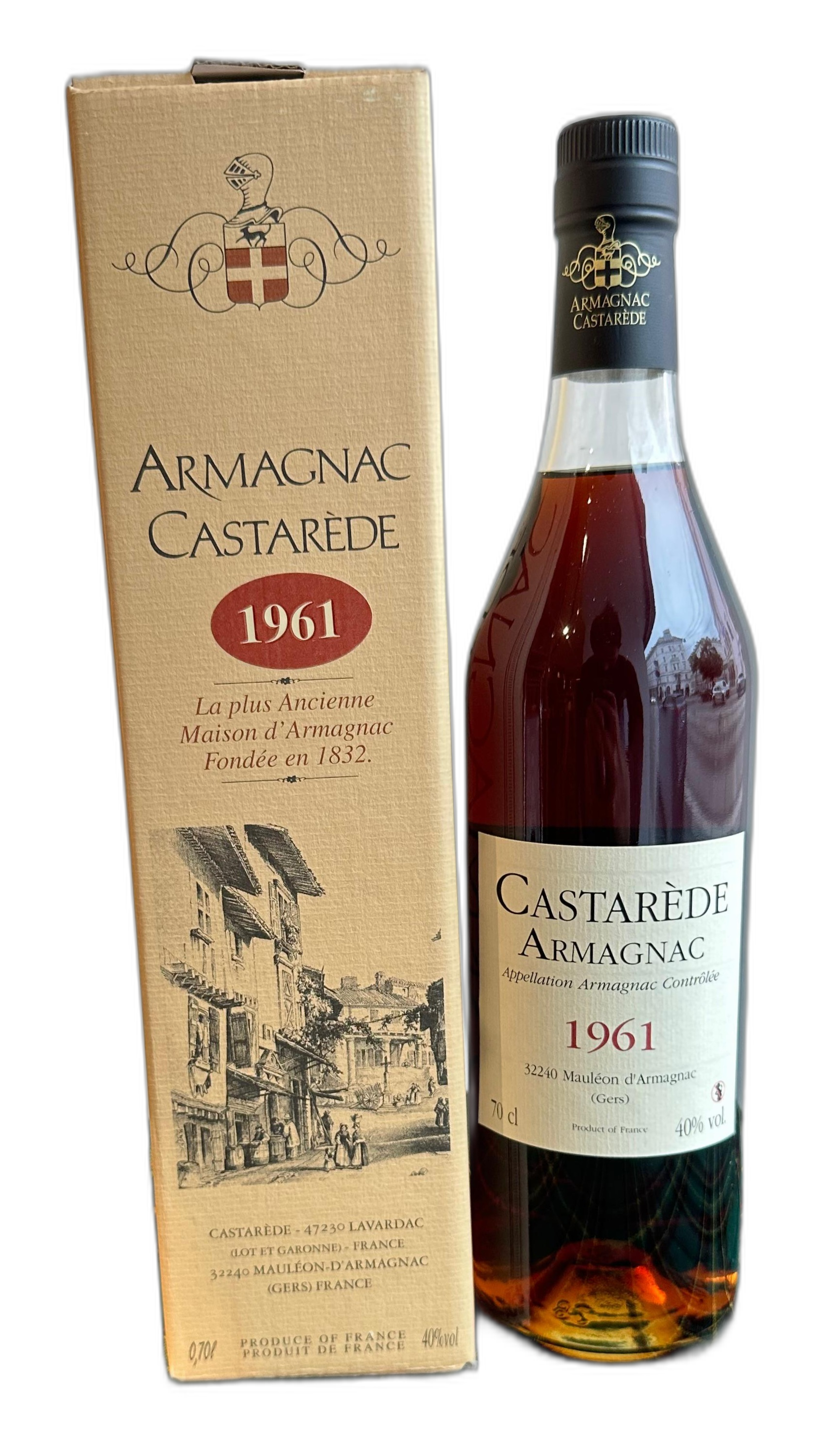Armagnac Castarede 1961