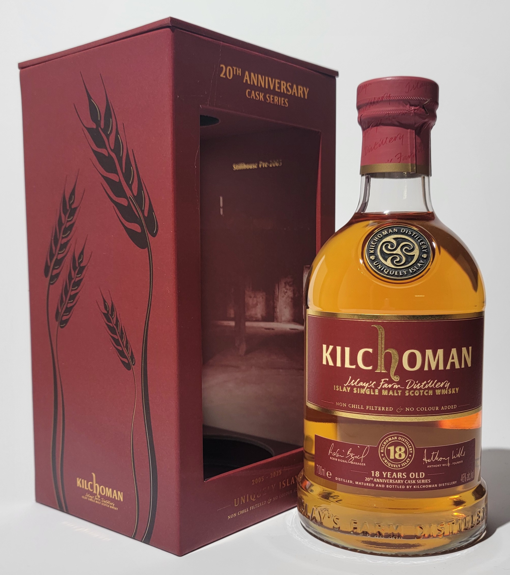 Kilchoman '20th Anniversary Bottling' 18 Years Old - Ex Bourbon