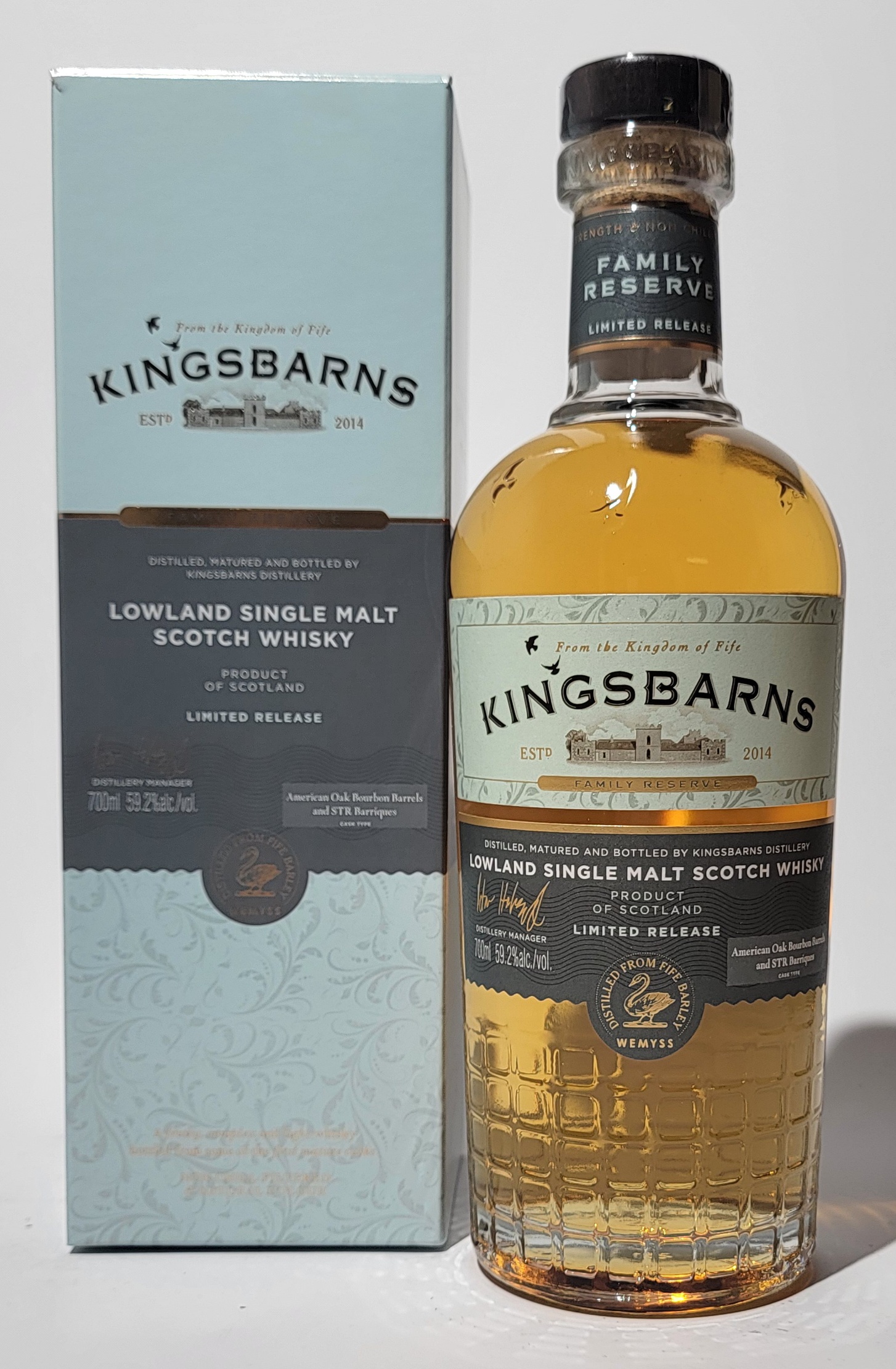 Kingsbarns Family Reserve Limited Release Lowland Single Malt Whisky 