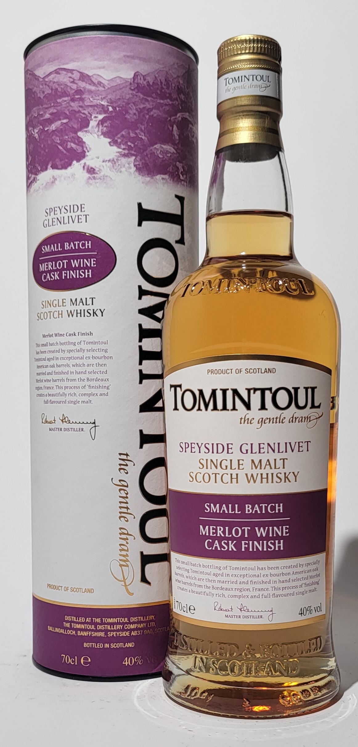 Tomintoul Merlot Cask Finish