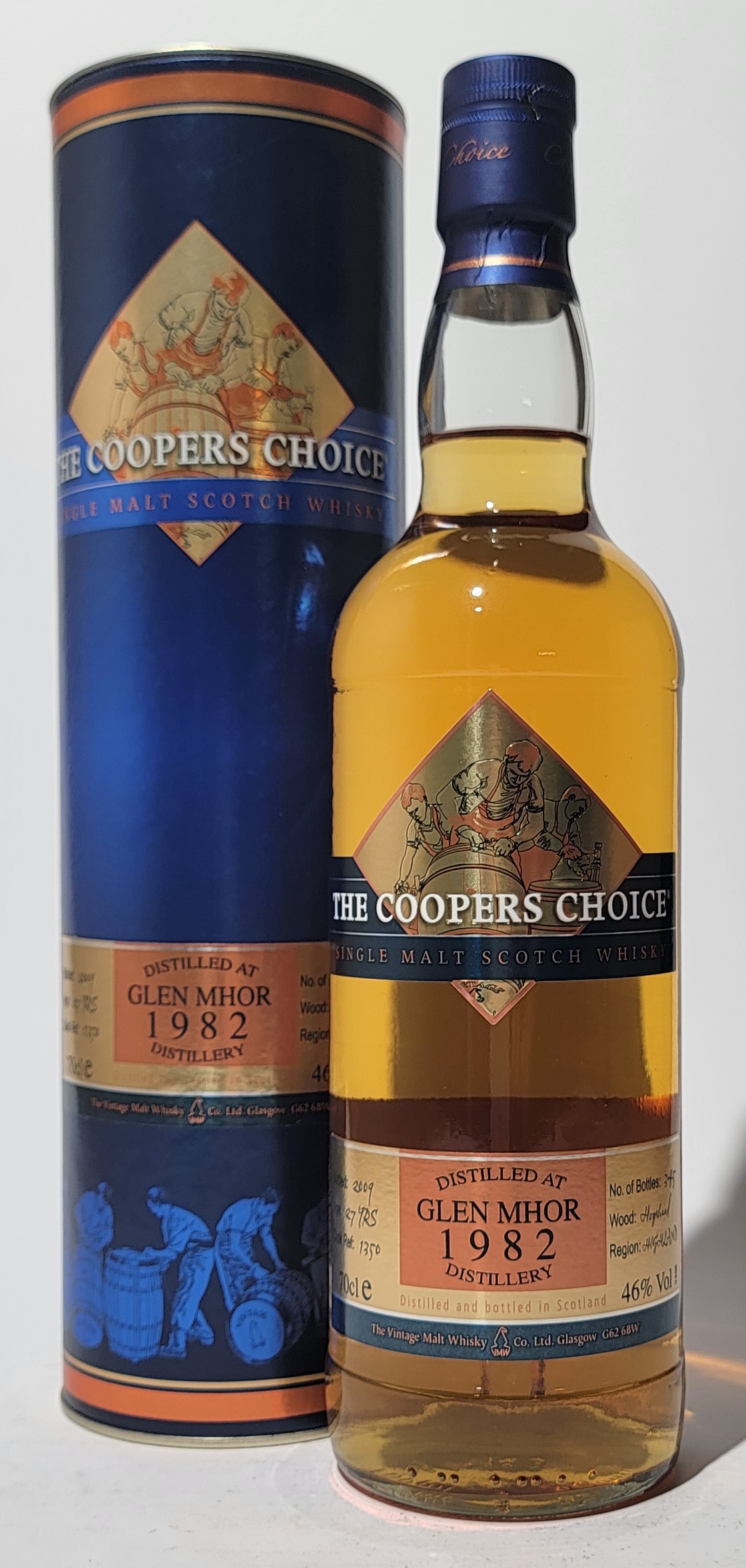 The Cooper's Choice Glen Mhor 1982 27 Years Old